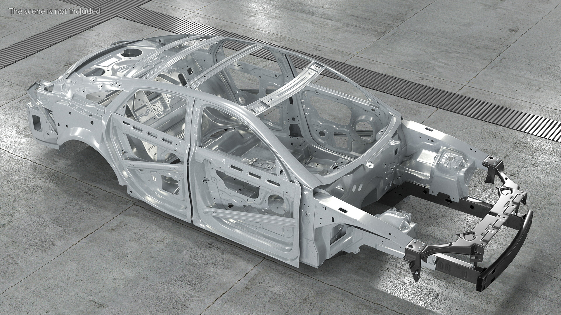 3D Sedan Frame Structure