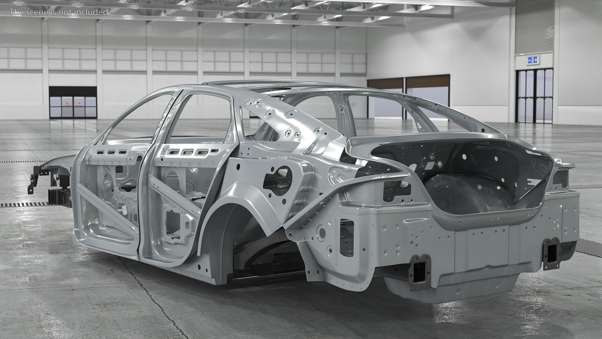 3D Sedan Frame Structure