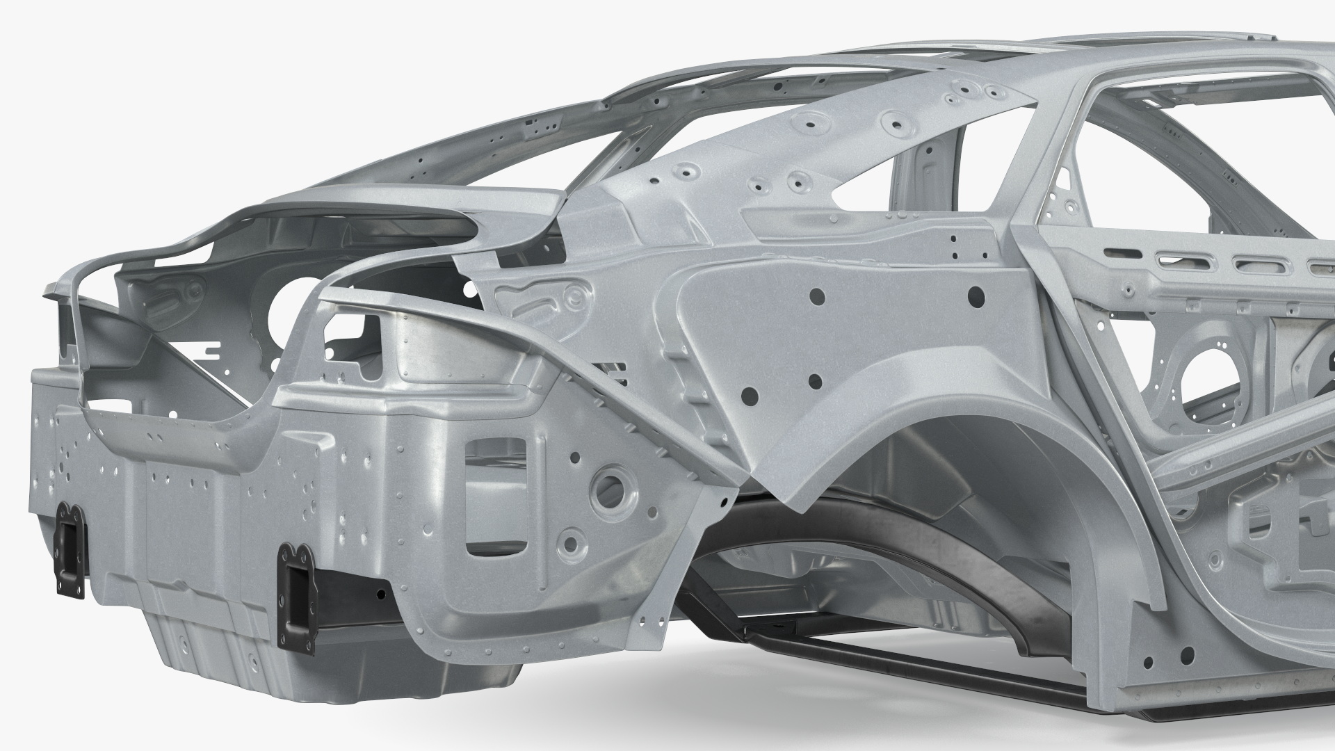 3D Sedan Frame Structure