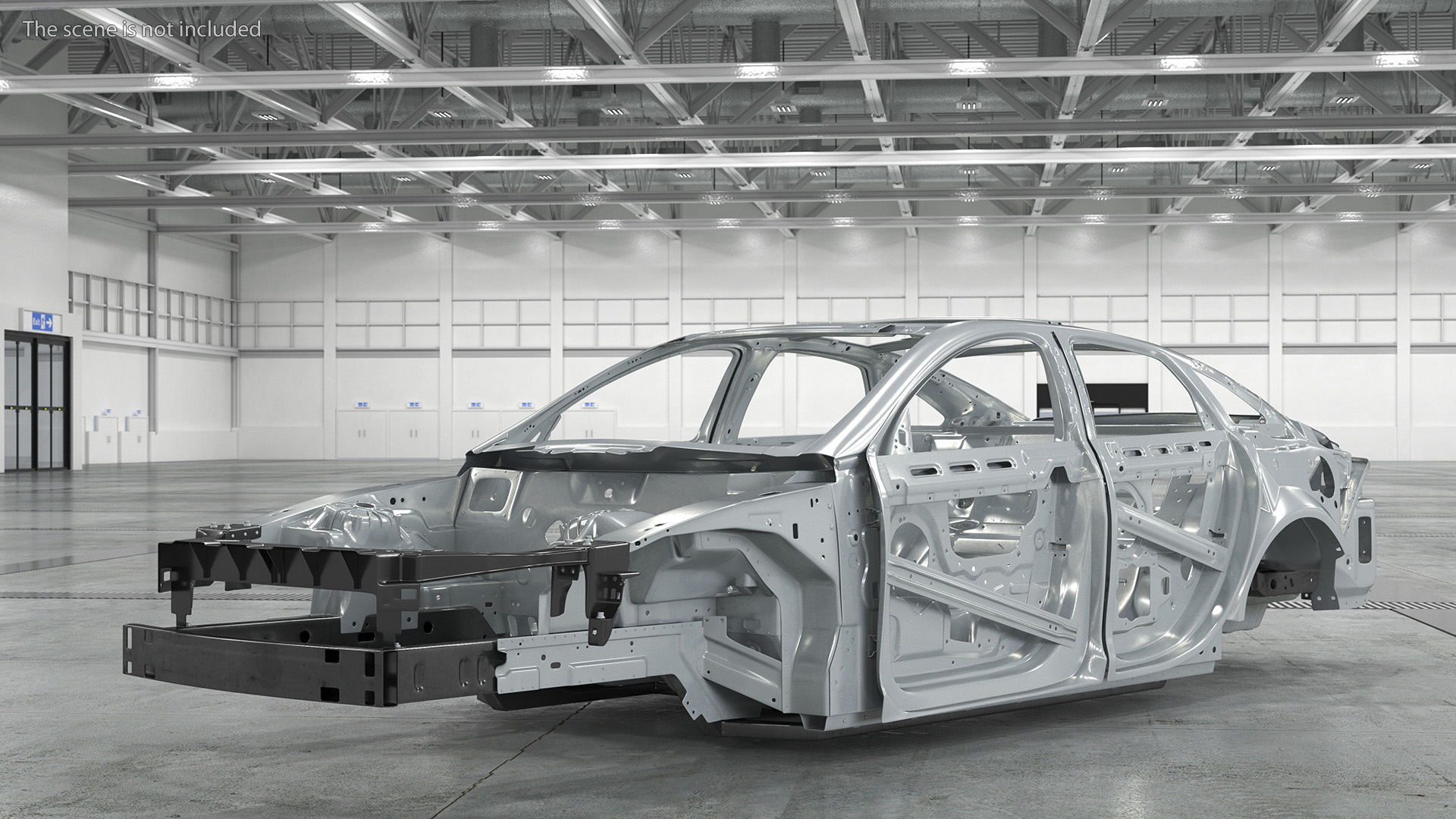 3D Sedan Frame Structure