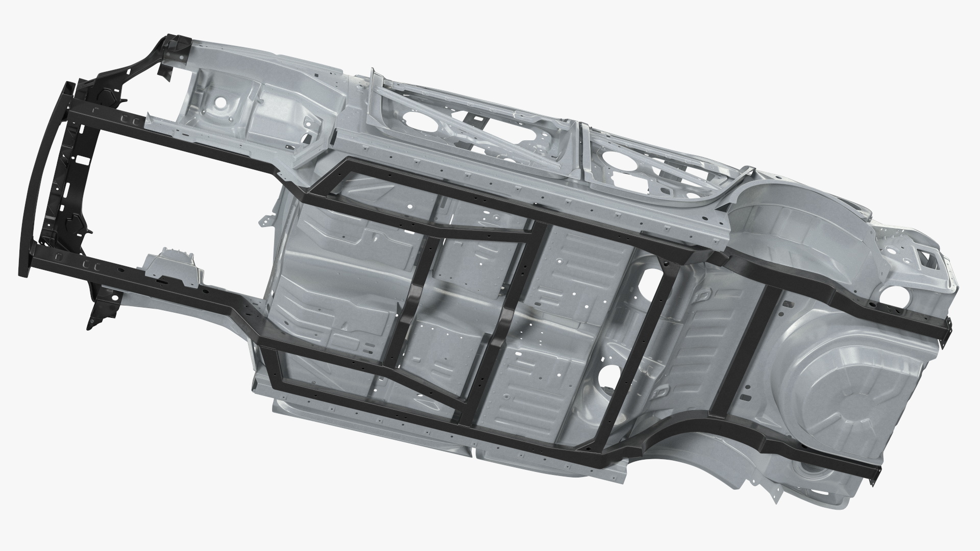 3D Sedan Frame Structure
