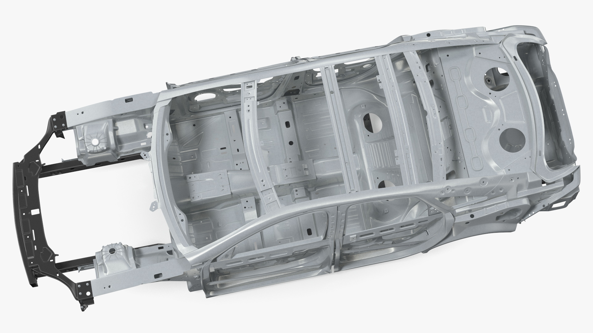 3D Sedan Frame Structure