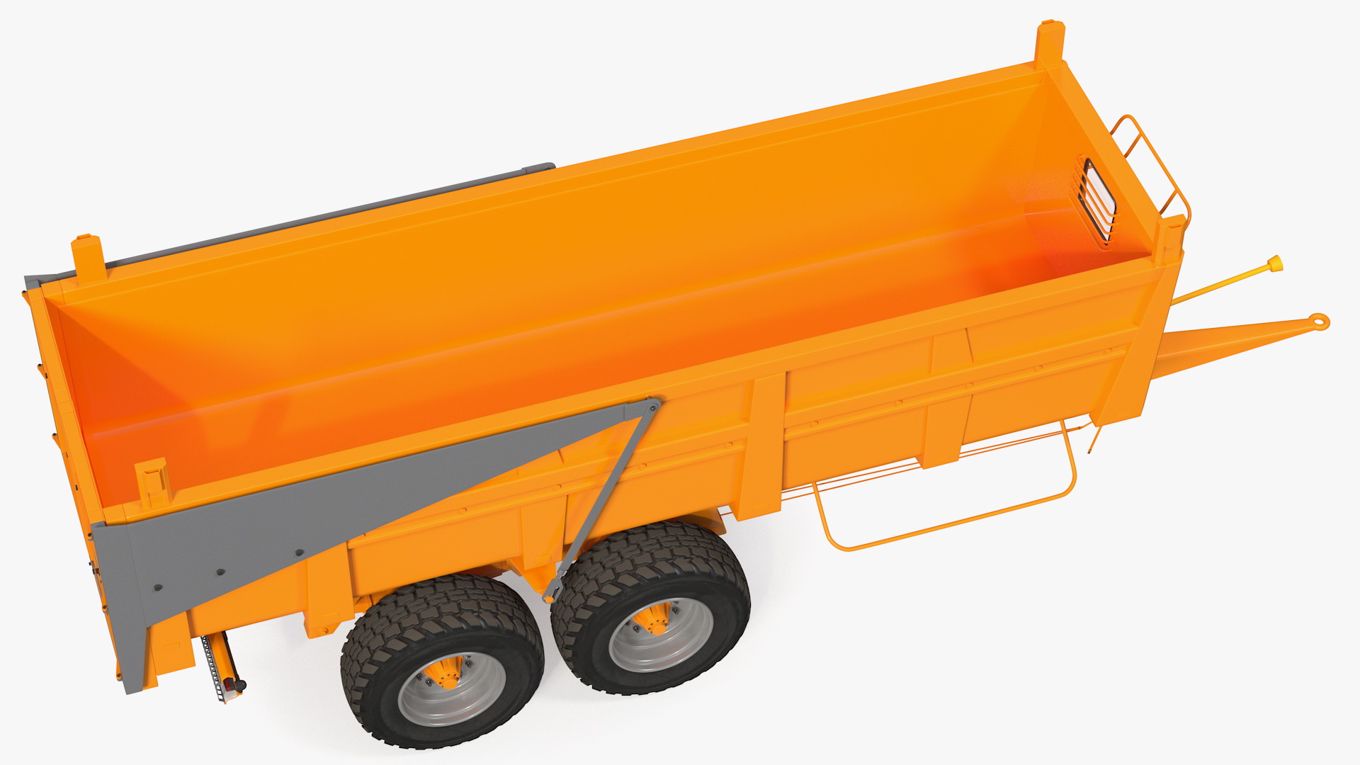 3D model Body Tipper Trailer Clean