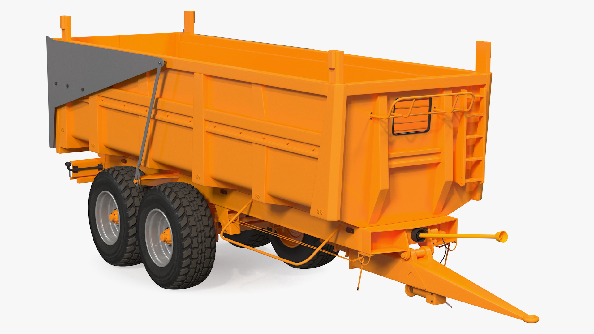 3D model Body Tipper Trailer Clean