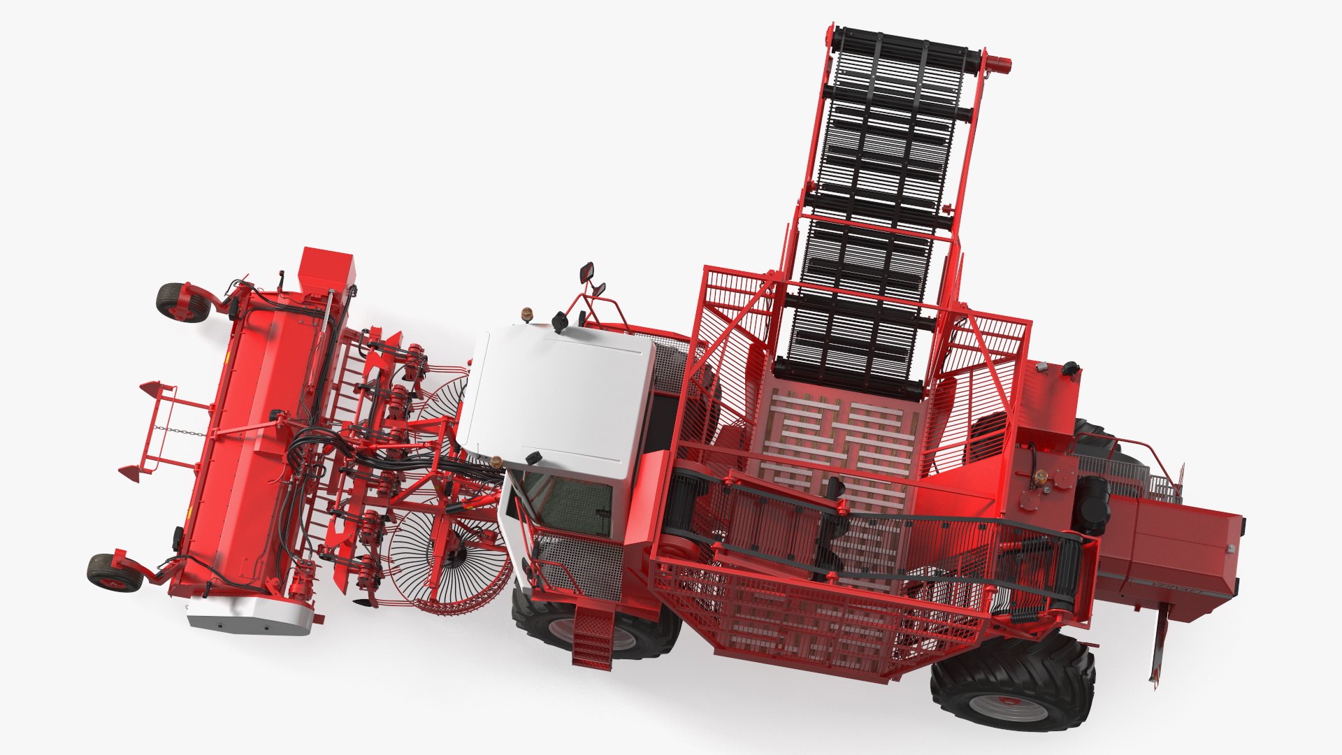 3D Vervaet 17T Self Propelled Beet Harvester