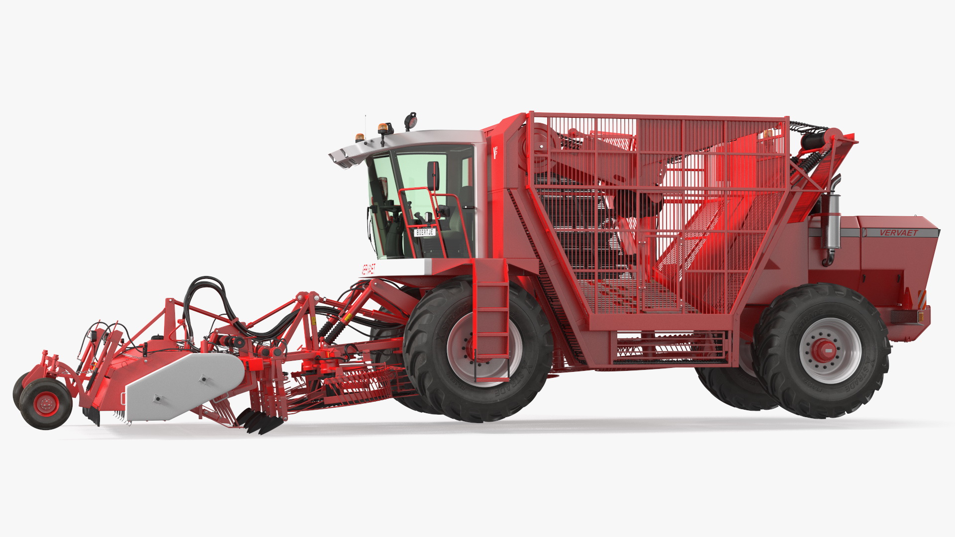 3D Vervaet 17T Self Propelled Beet Harvester