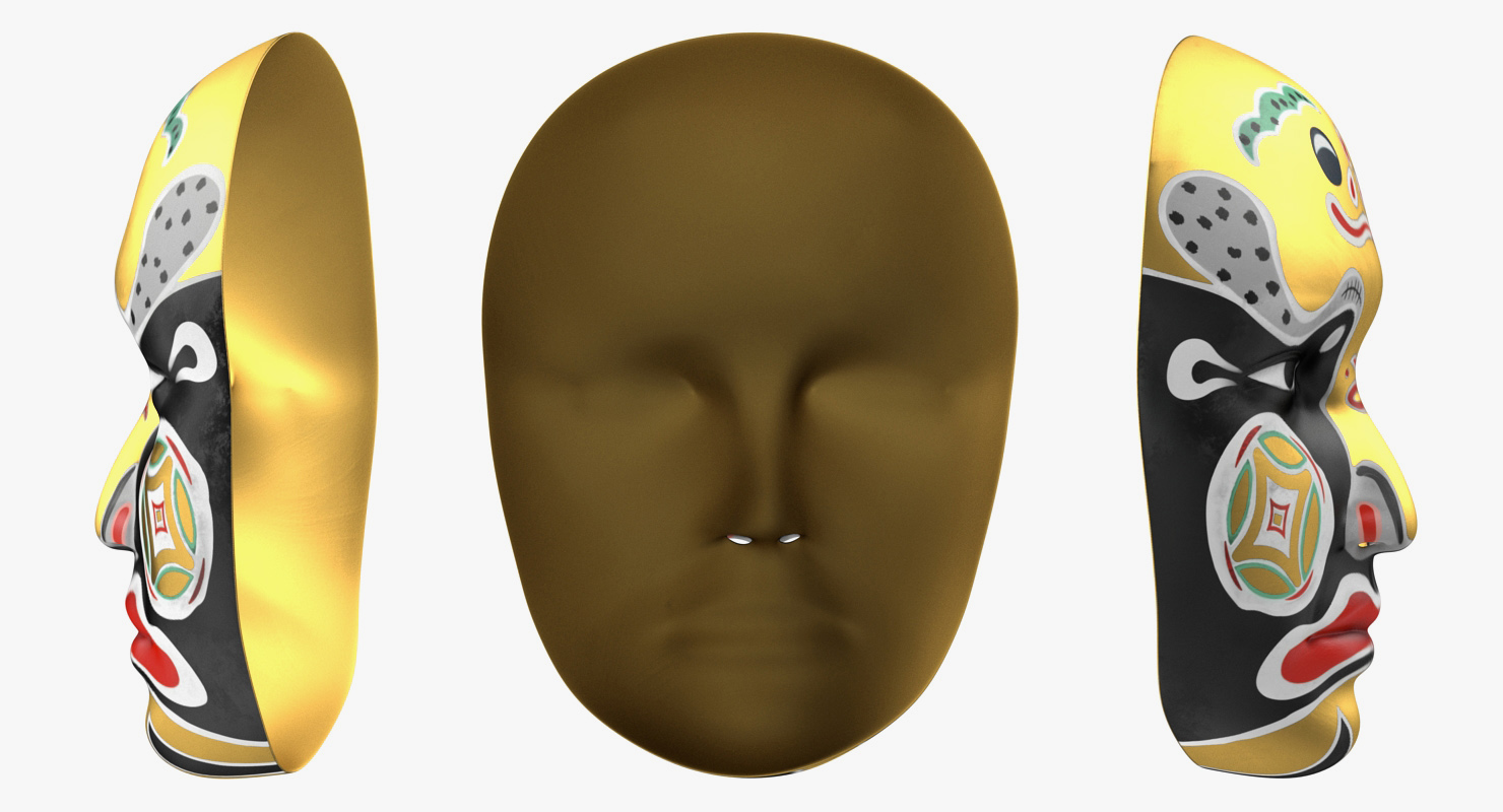 Chinese Mask 3D