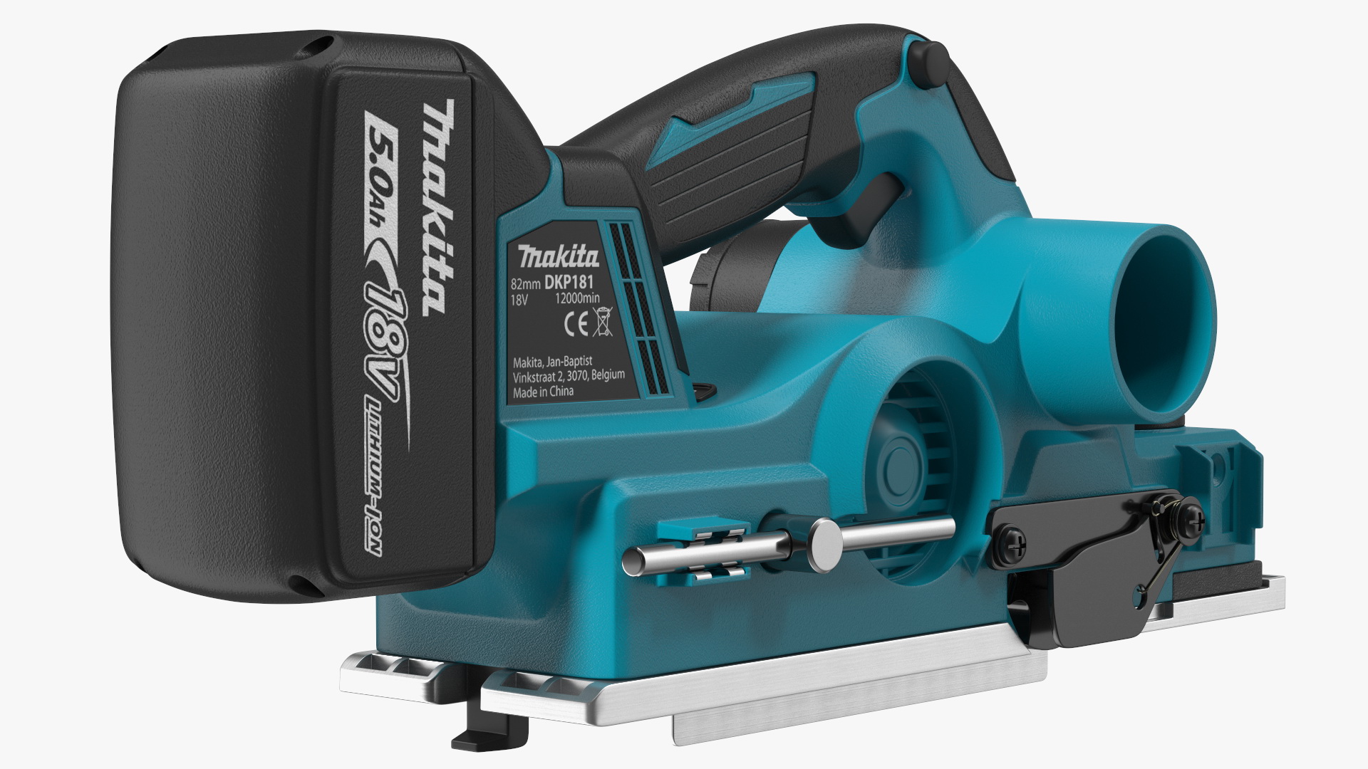 Makita DKP181 18V Brushless Planer 82mm 3D model