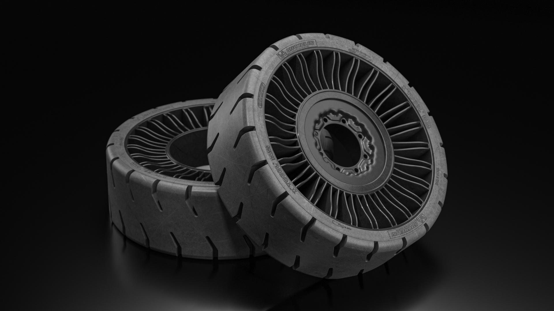 Michelin X Tweel Hard Surface Tire 3D model