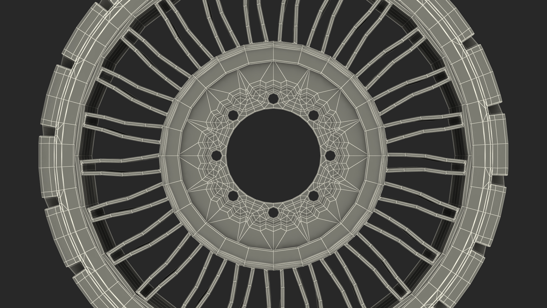 Michelin X Tweel Hard Surface Tire 3D model