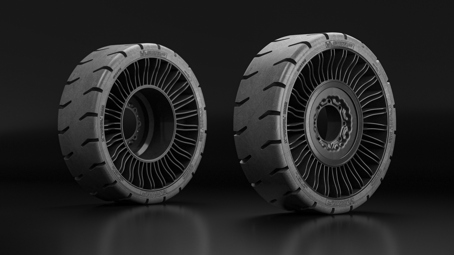 Michelin X Tweel Hard Surface Tire 3D model