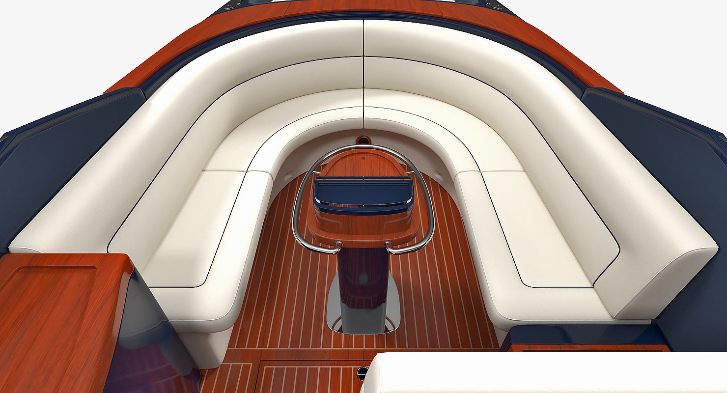 3D model Riva Aquariva Super YANMAR 8LV