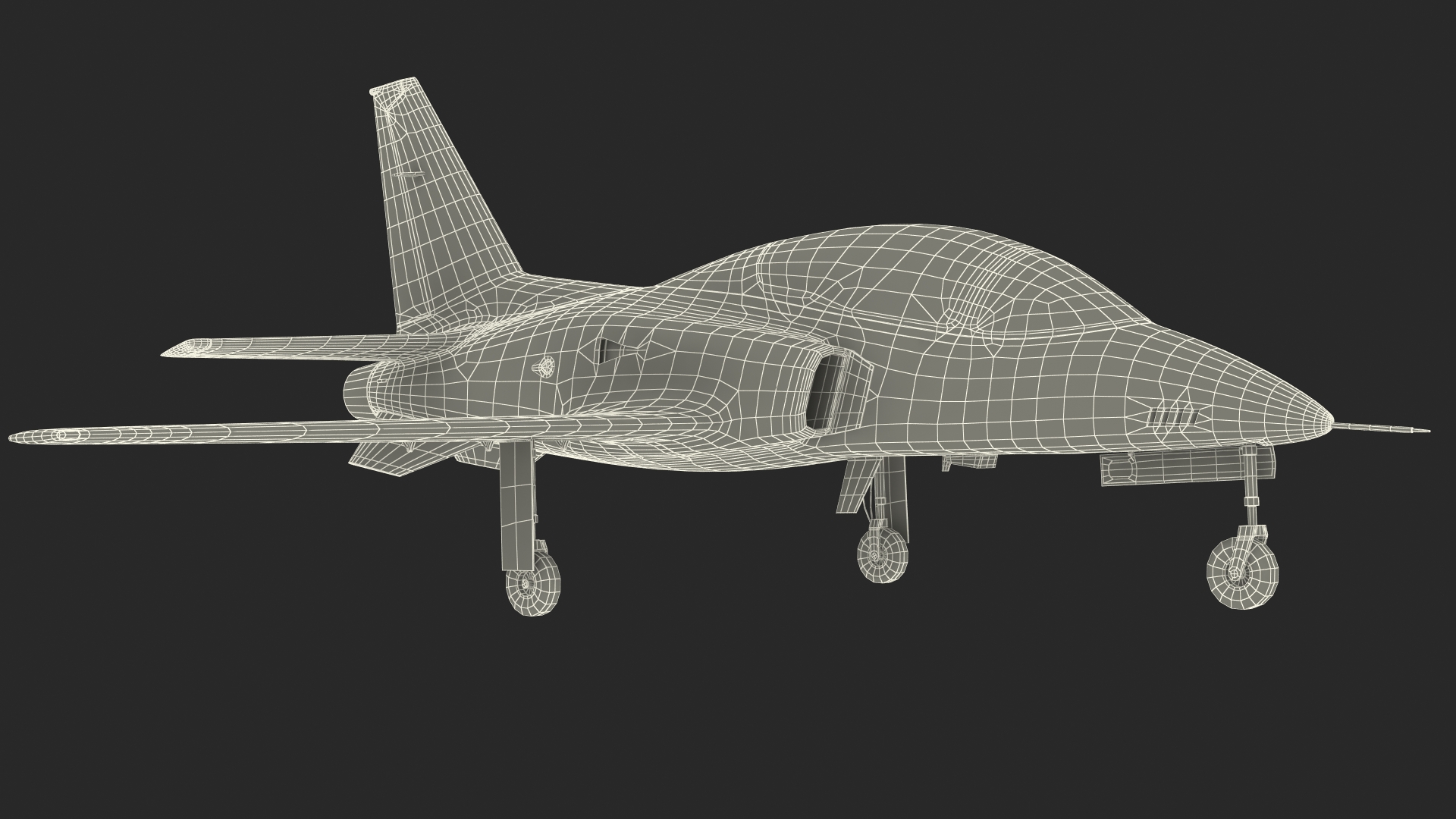 3D Single-Engine Sport Aircraft ViperJet Rigged for Maya model