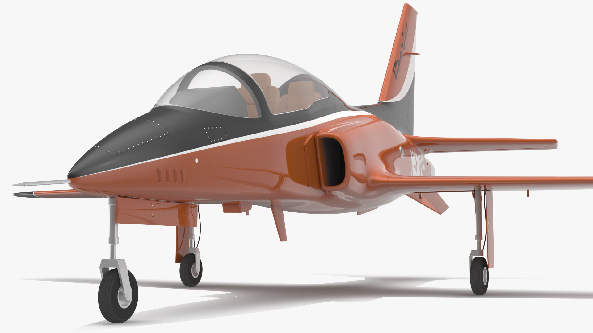 3D Single-Engine Sport Aircraft ViperJet Rigged for Maya model