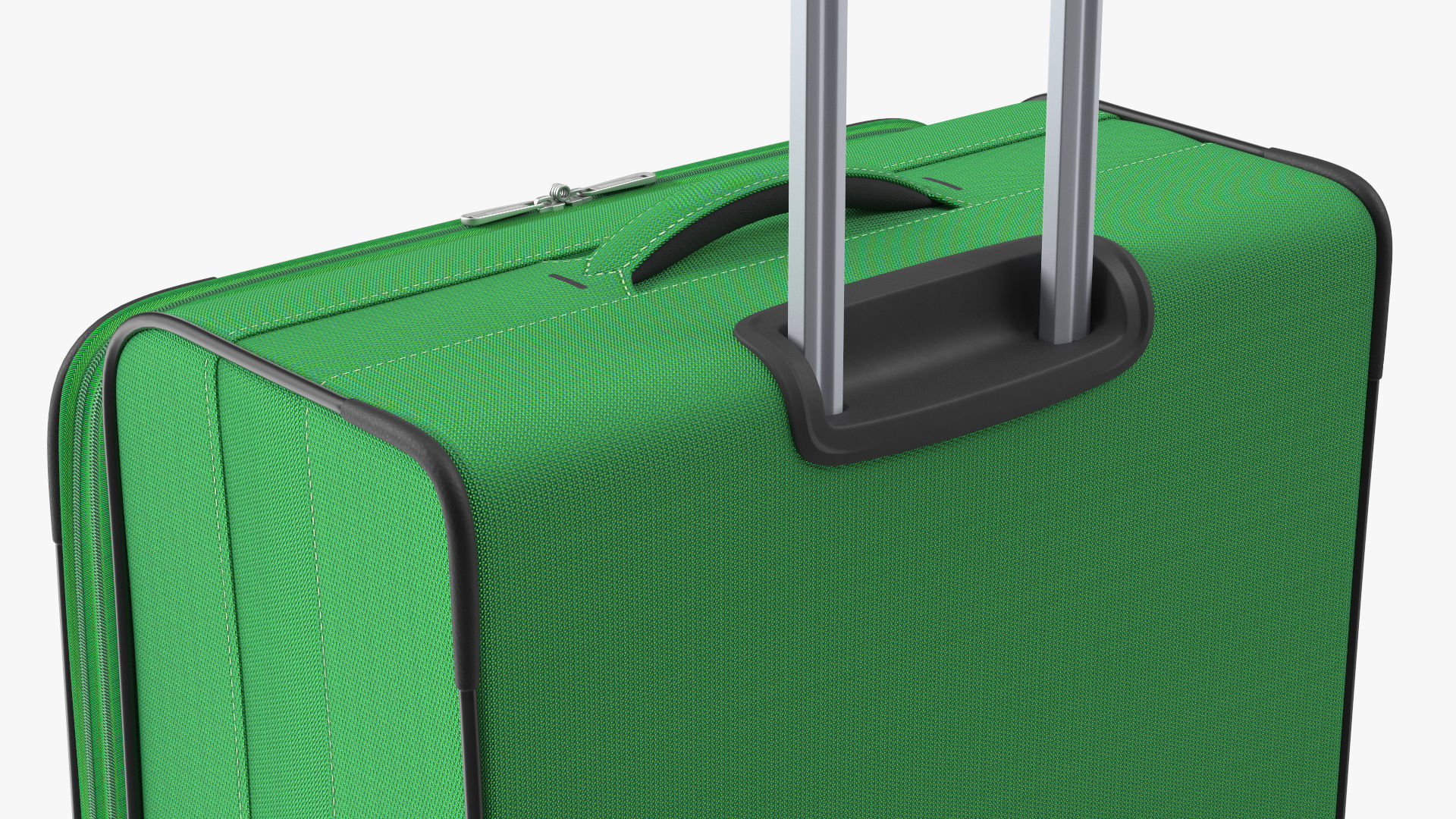3D model Softside Rolling Luggage Green