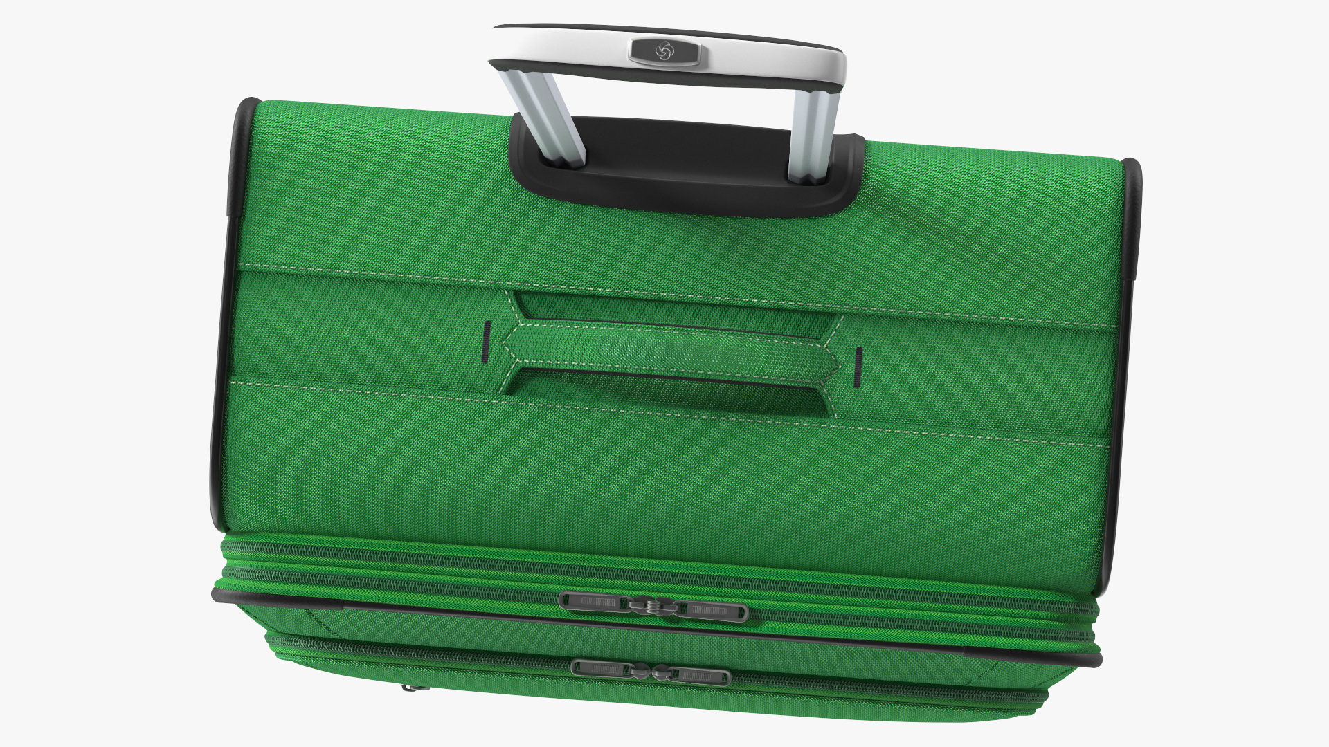 3D model Softside Rolling Luggage Green