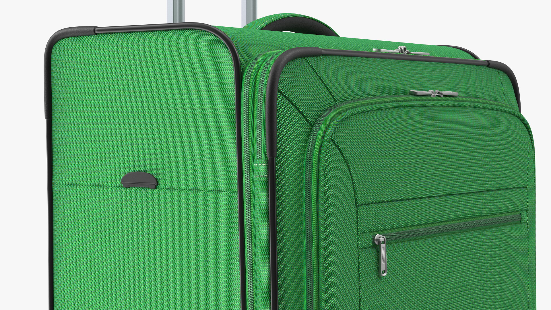 3D model Softside Rolling Luggage Green