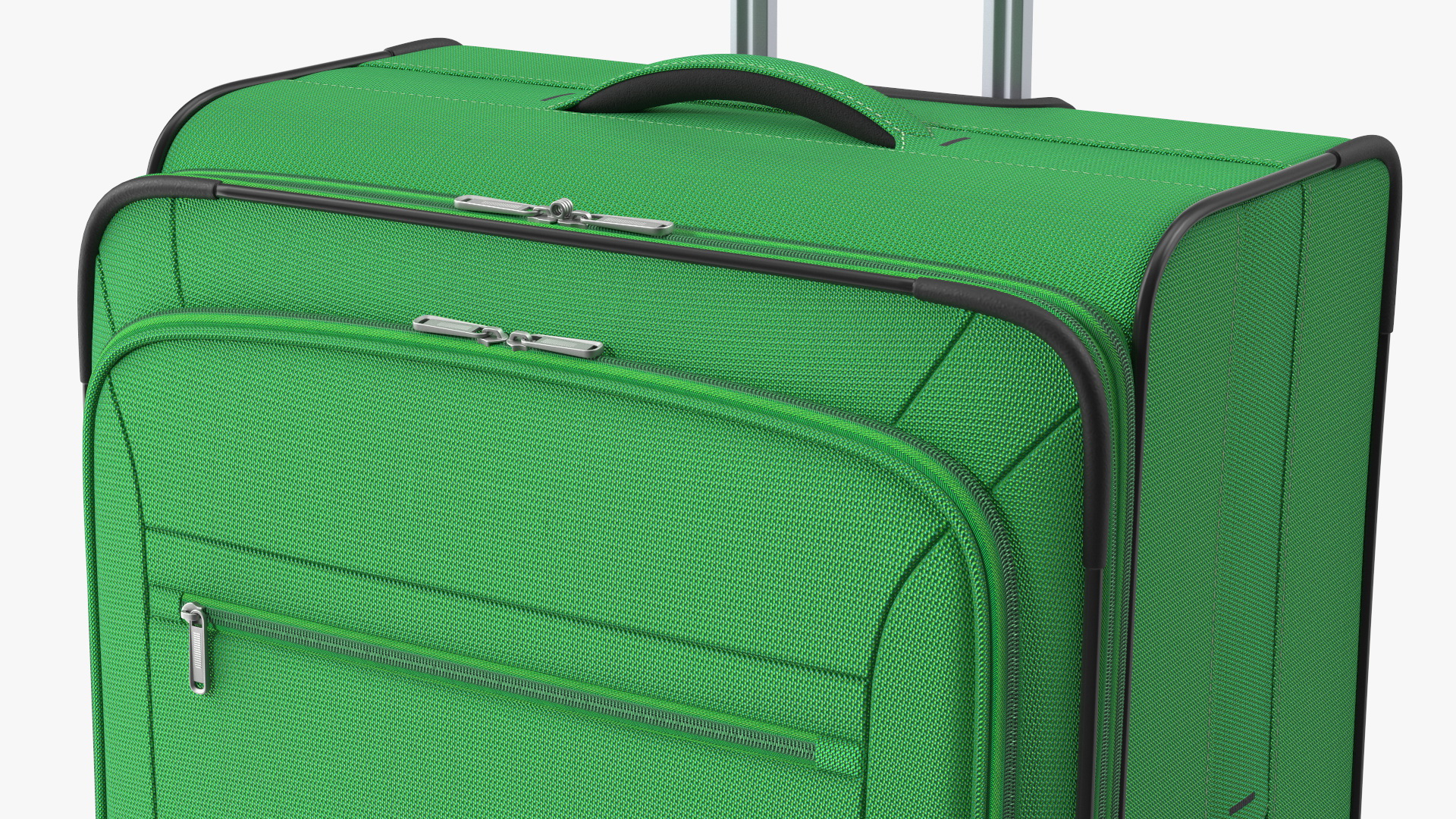 3D model Softside Rolling Luggage Green