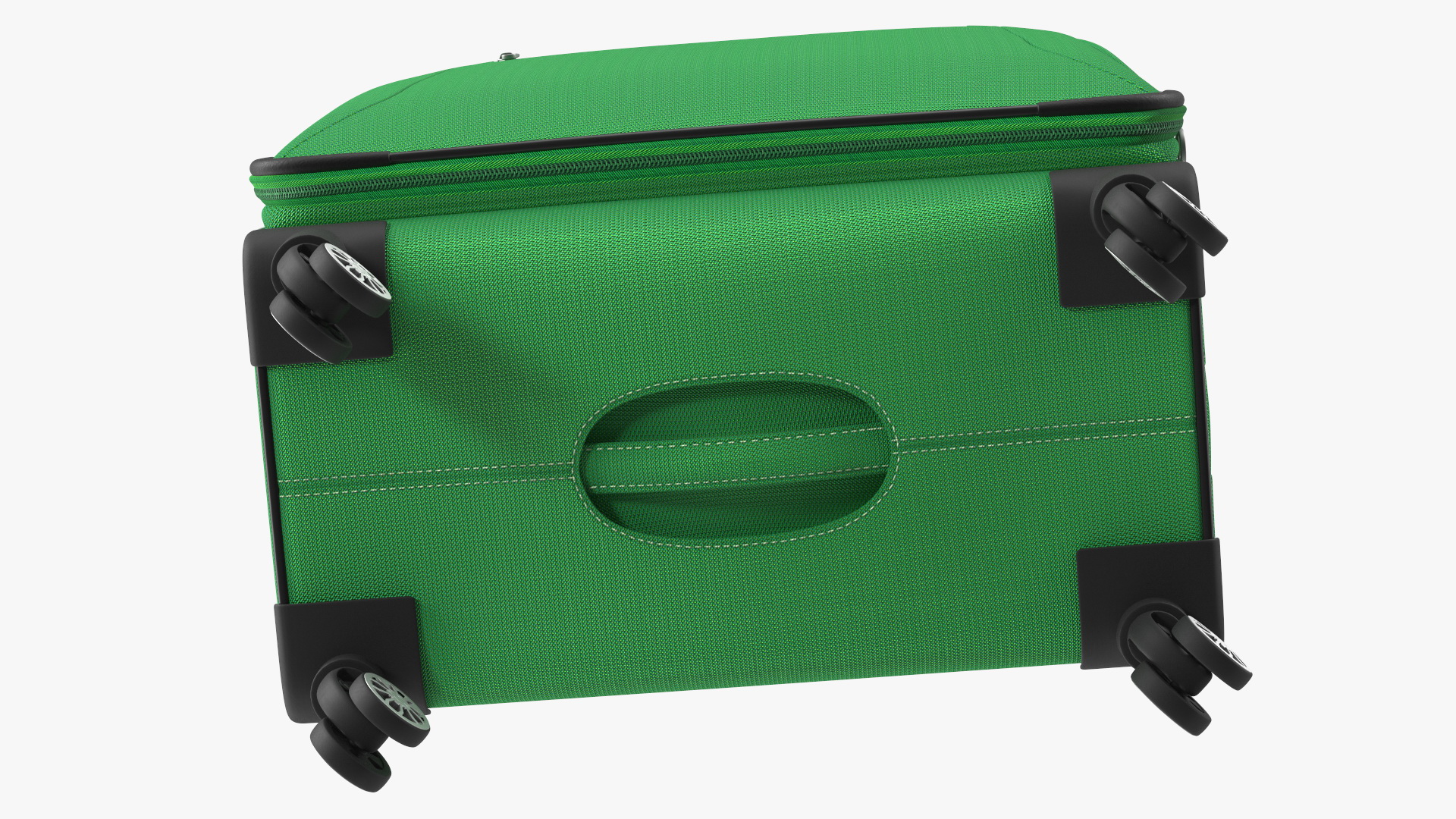 3D model Softside Rolling Luggage Green