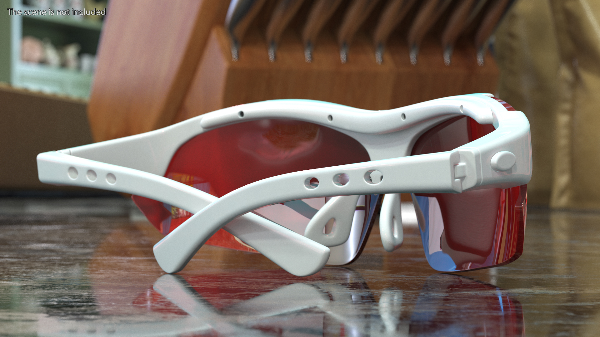 3D model Sport Red Eyeglasses