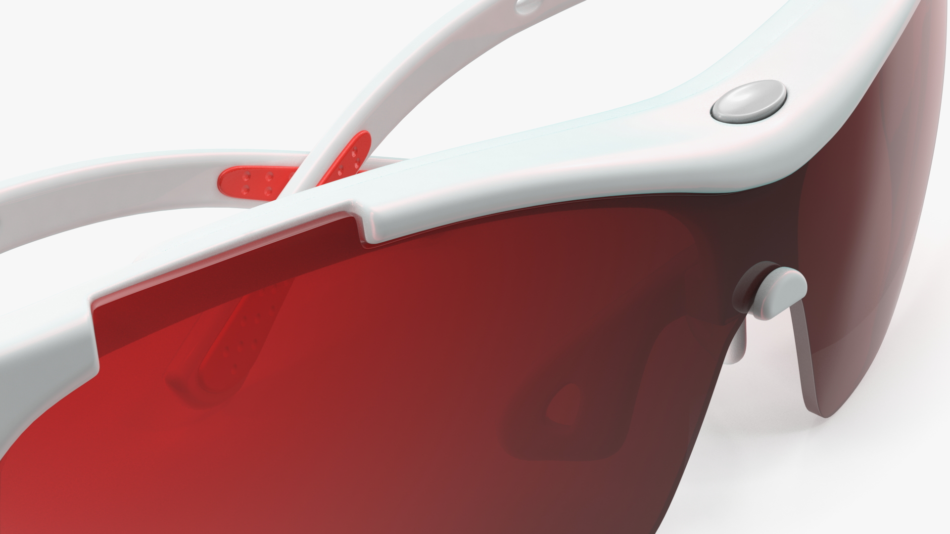 3D model Sport Red Eyeglasses