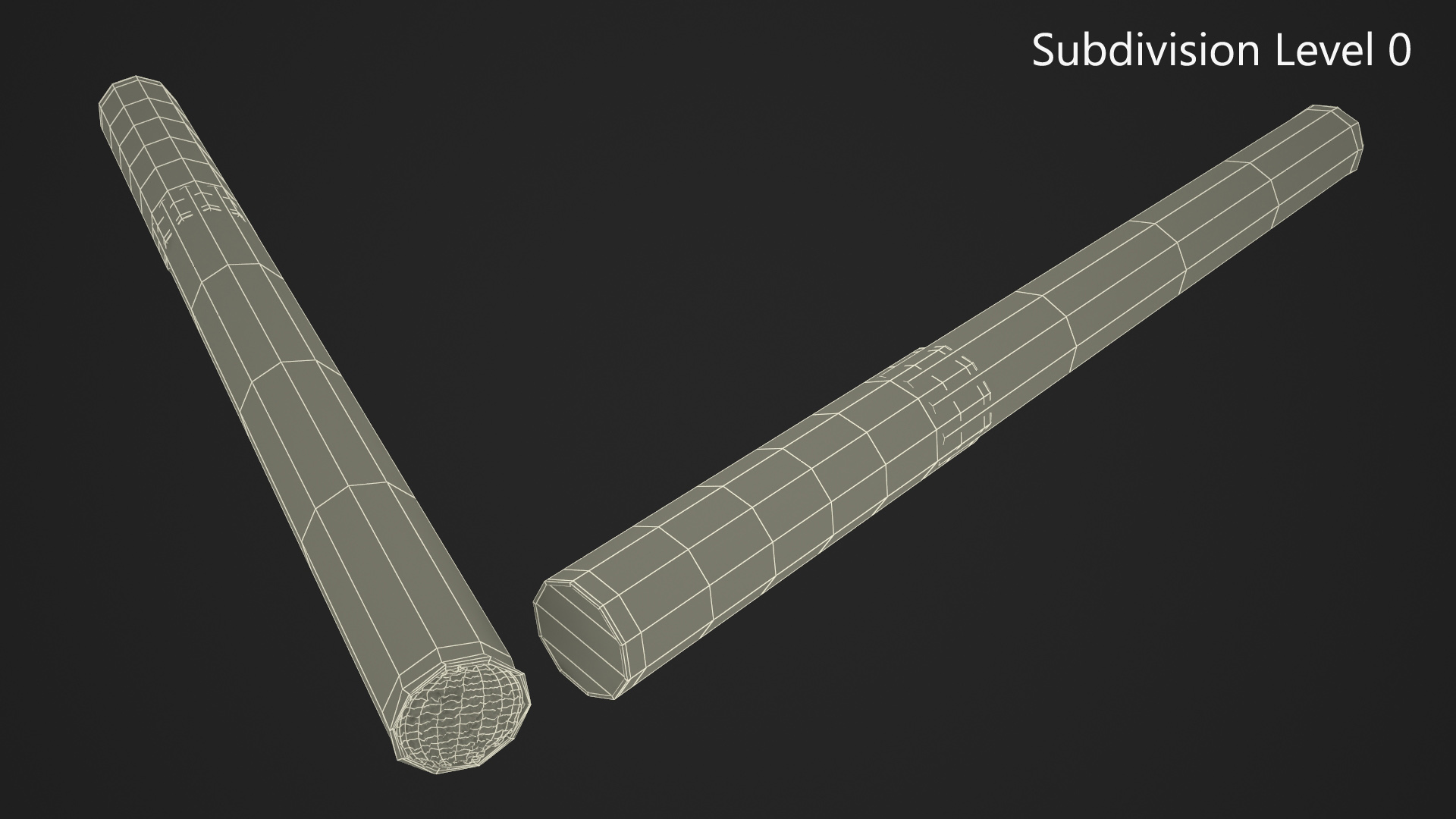 3D model Filtered Small Cigar