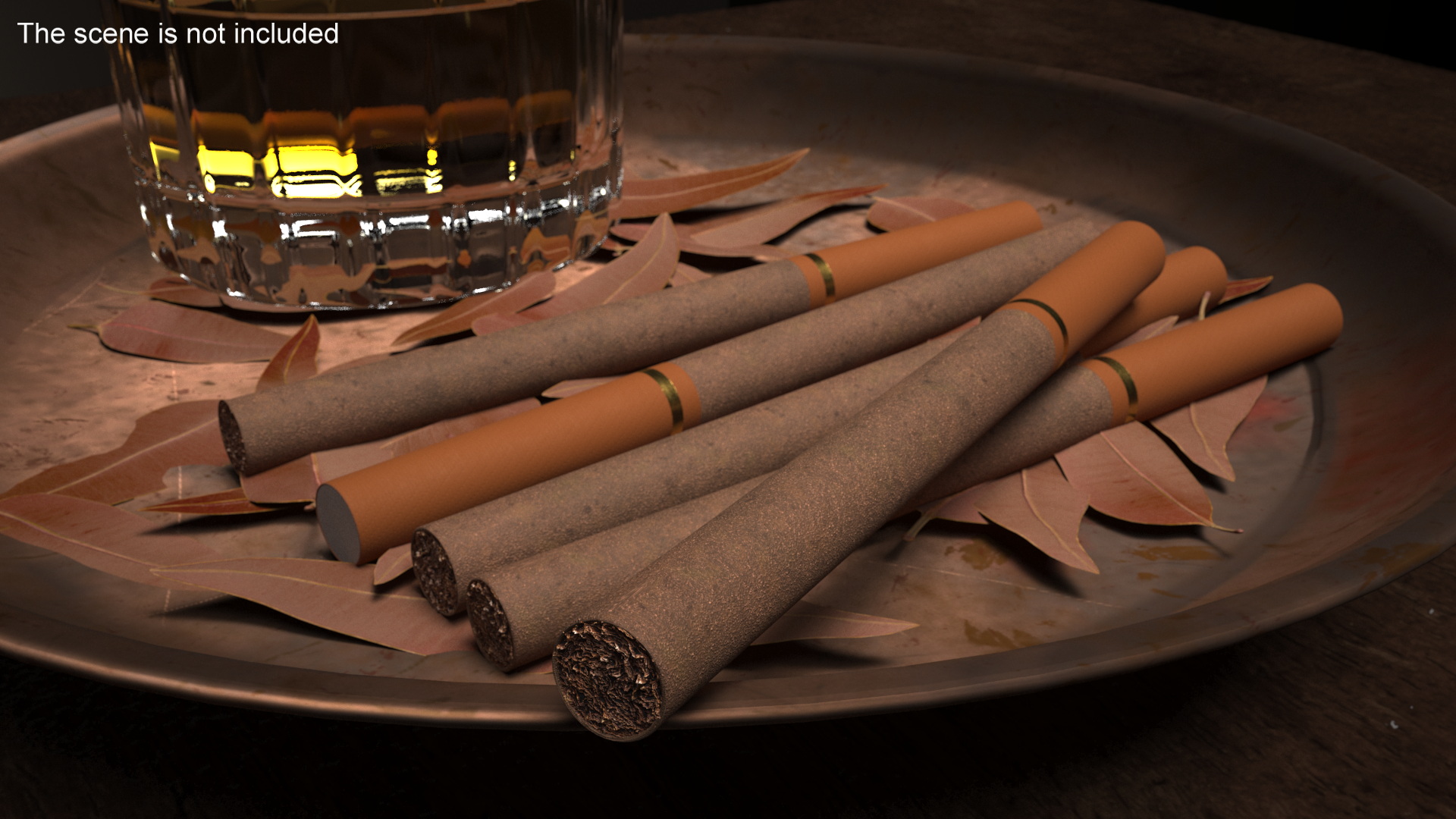 3D model Filtered Small Cigar