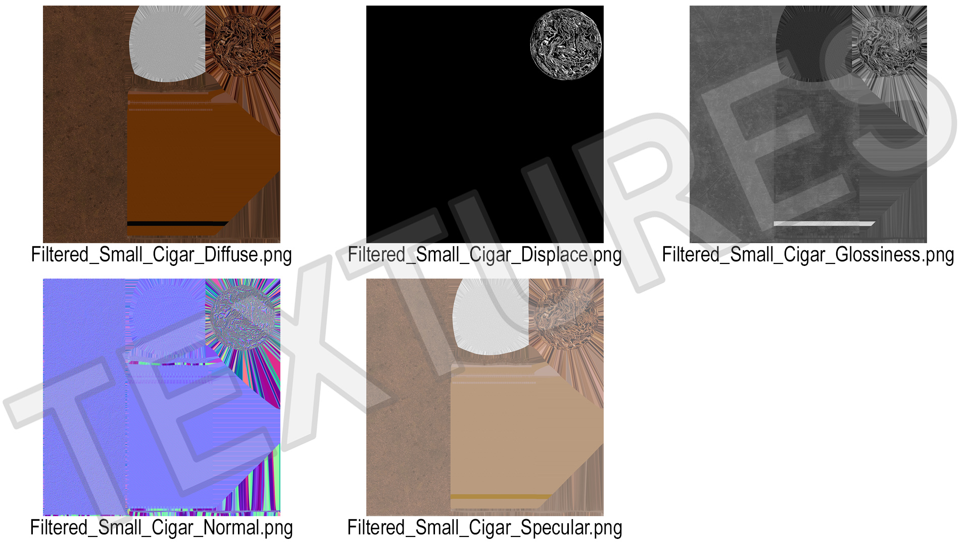 3D model Filtered Small Cigar