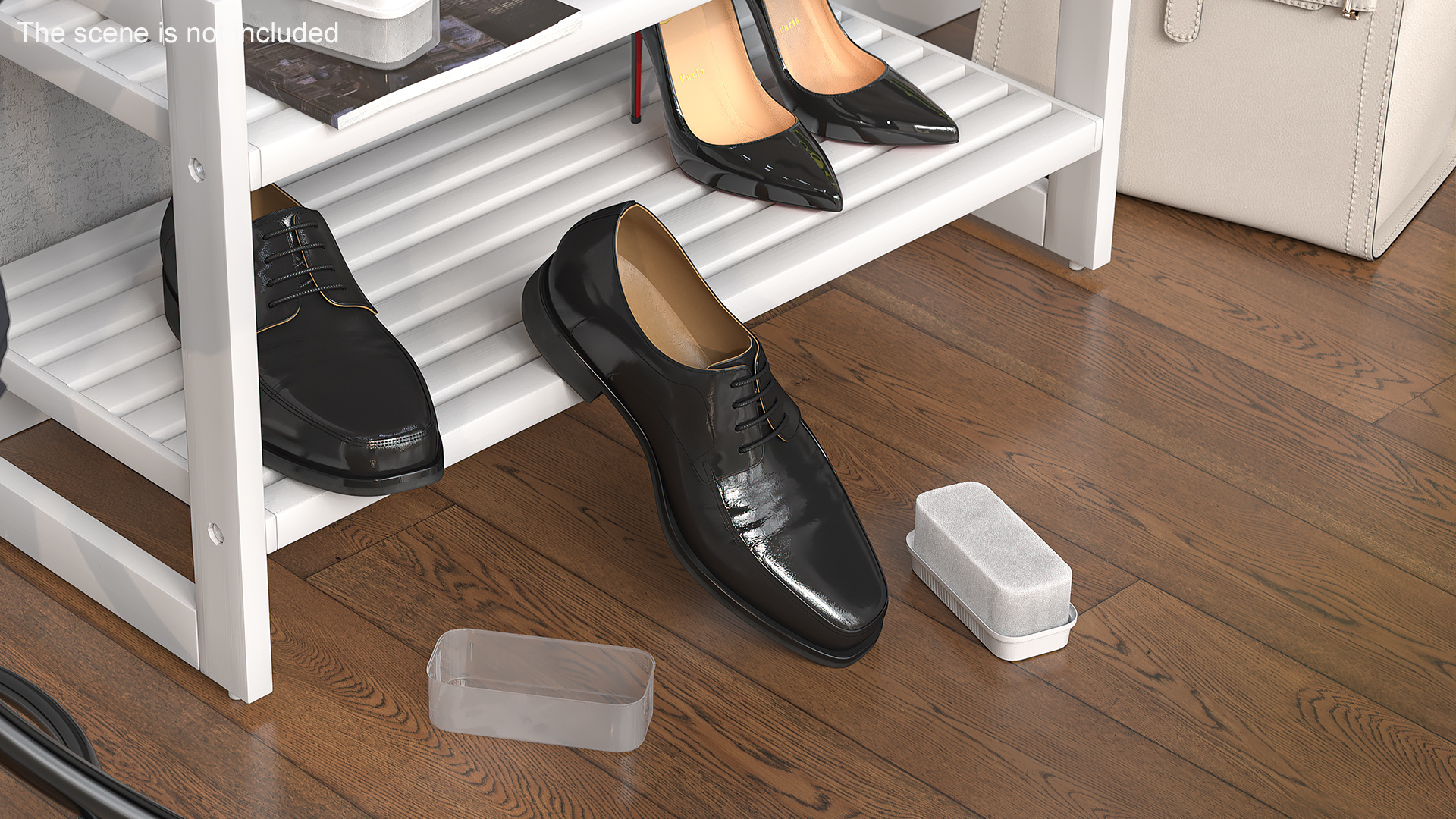 3D Shoe Polishing Sponge