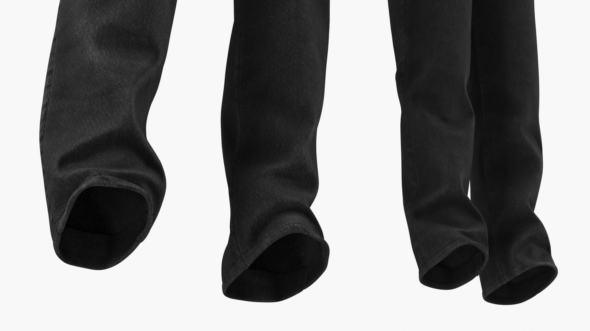 Mens and Boys Jeans Set Dark Gray - view 5