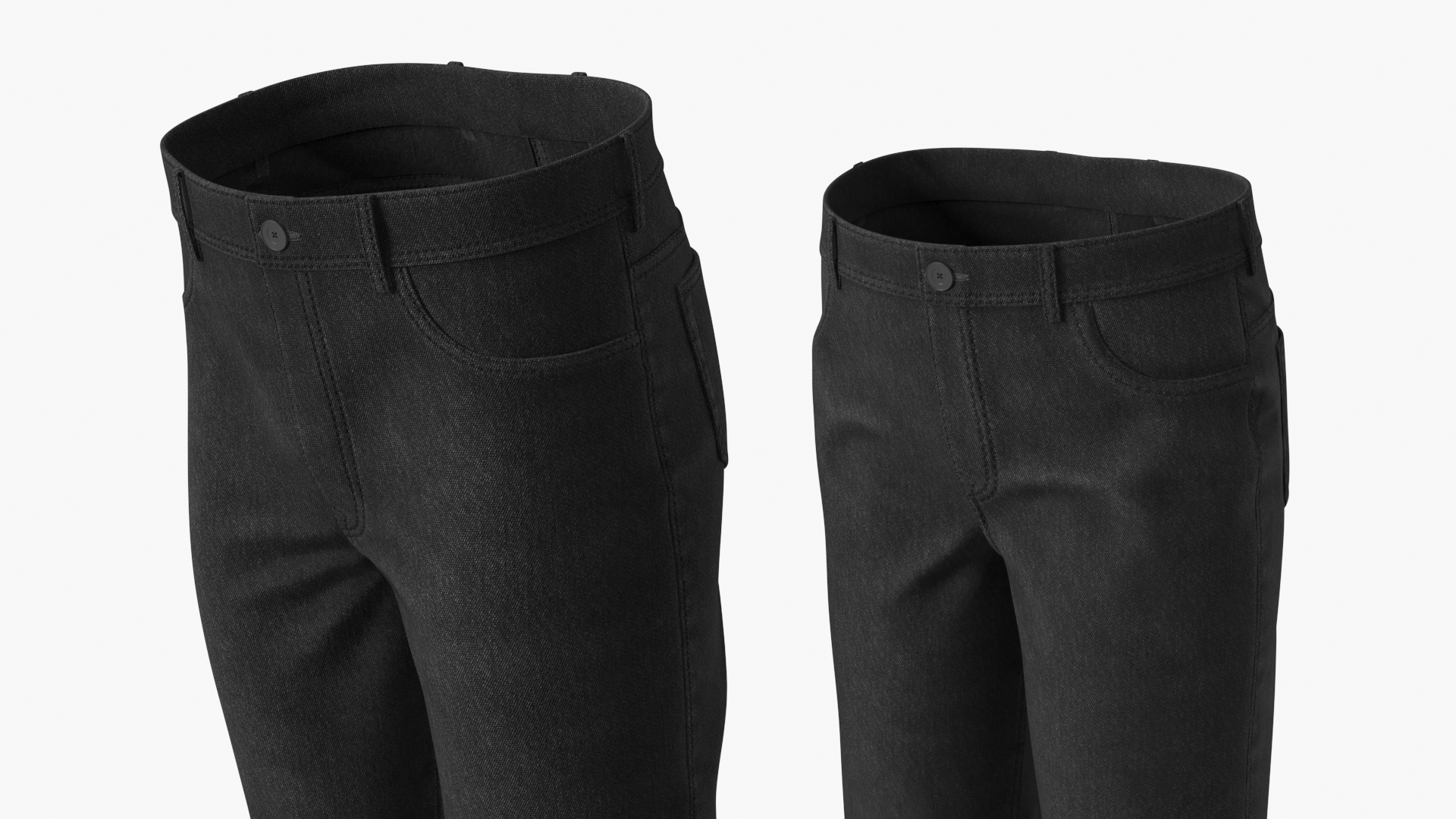 Mens and Boys Jeans Set Dark Gray - view 4