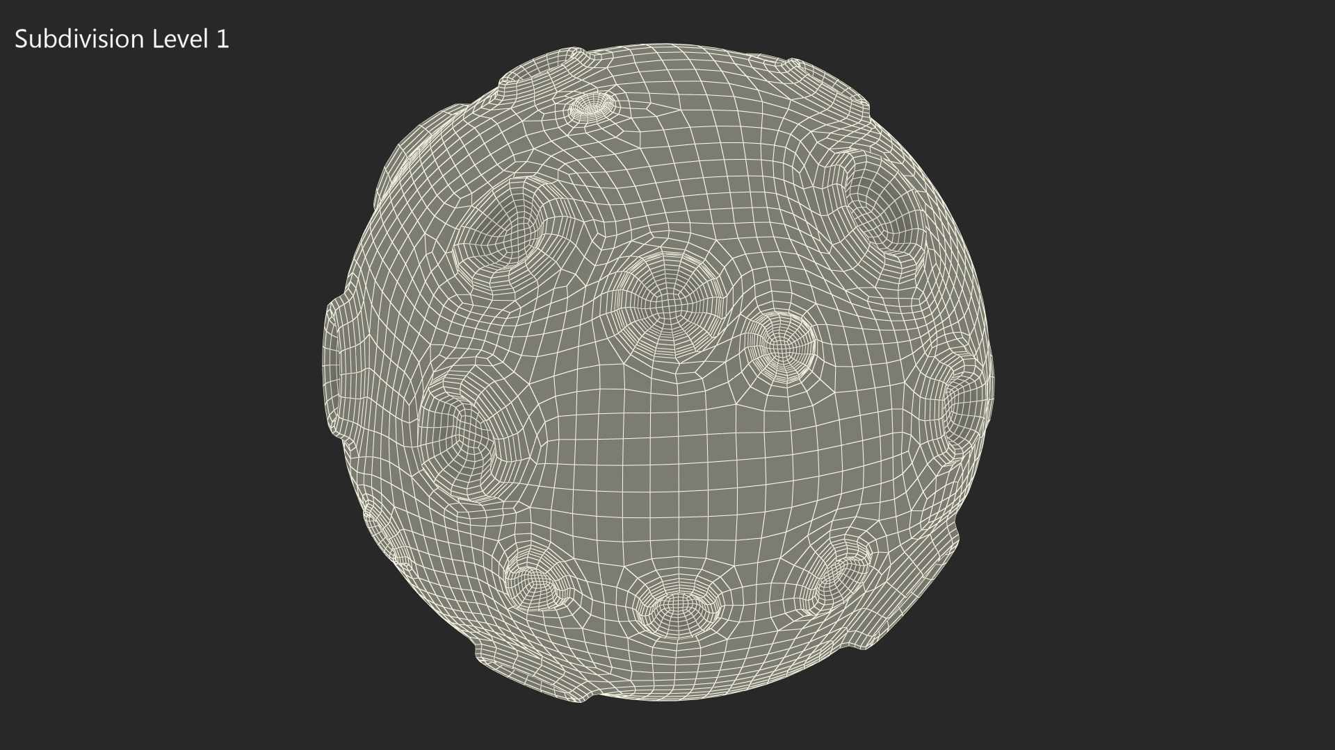 Cartoon Planet Moon 3D model