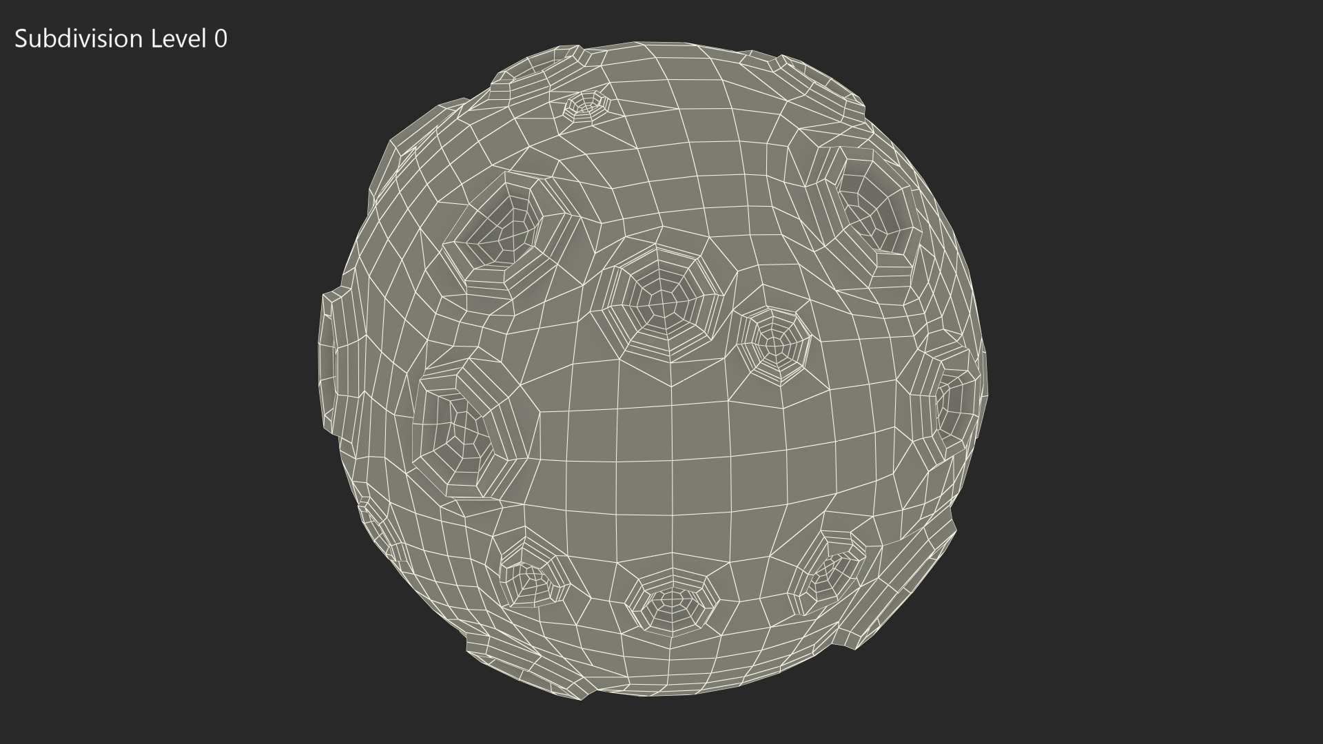 Cartoon Planet Moon 3D model