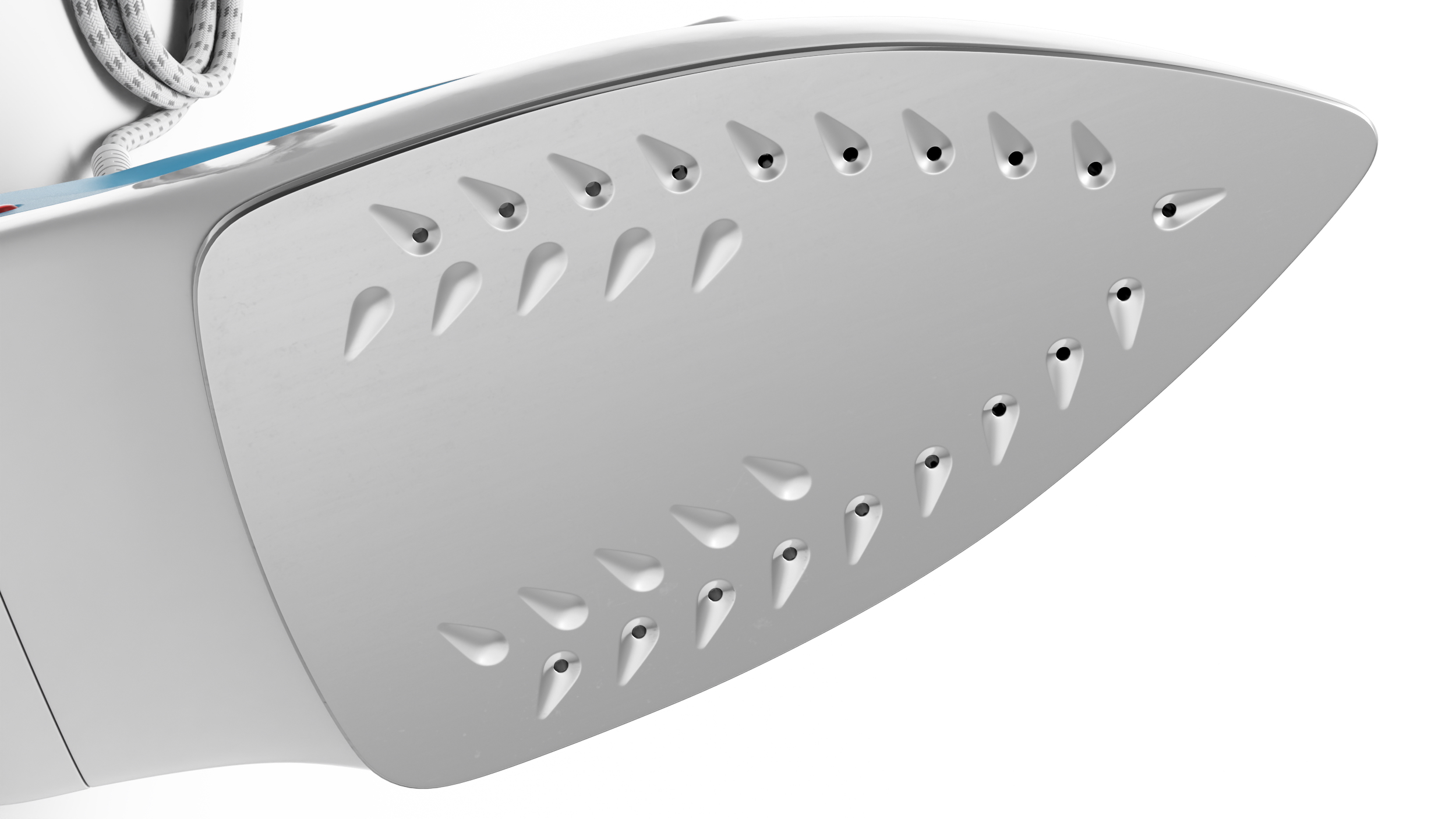 3D model Steam Iron Blue