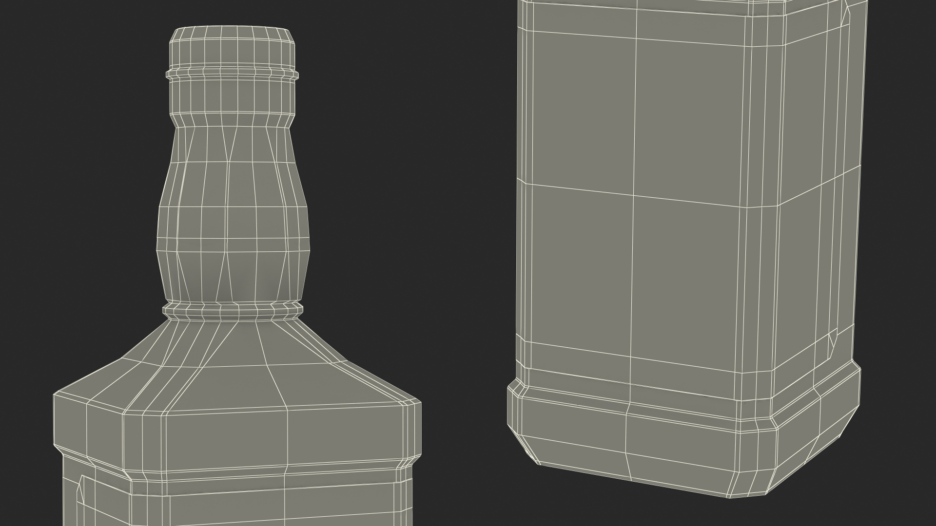 3D model Jack Daniels Tennessee Fire Whiskey