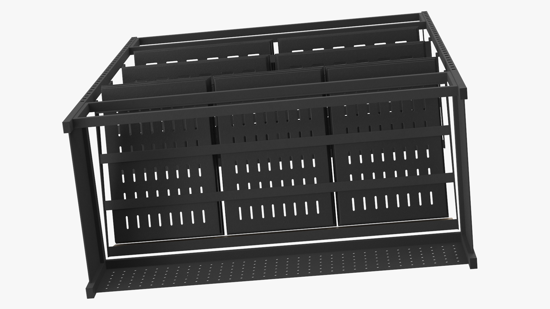 3D model Grocery Display Rack
