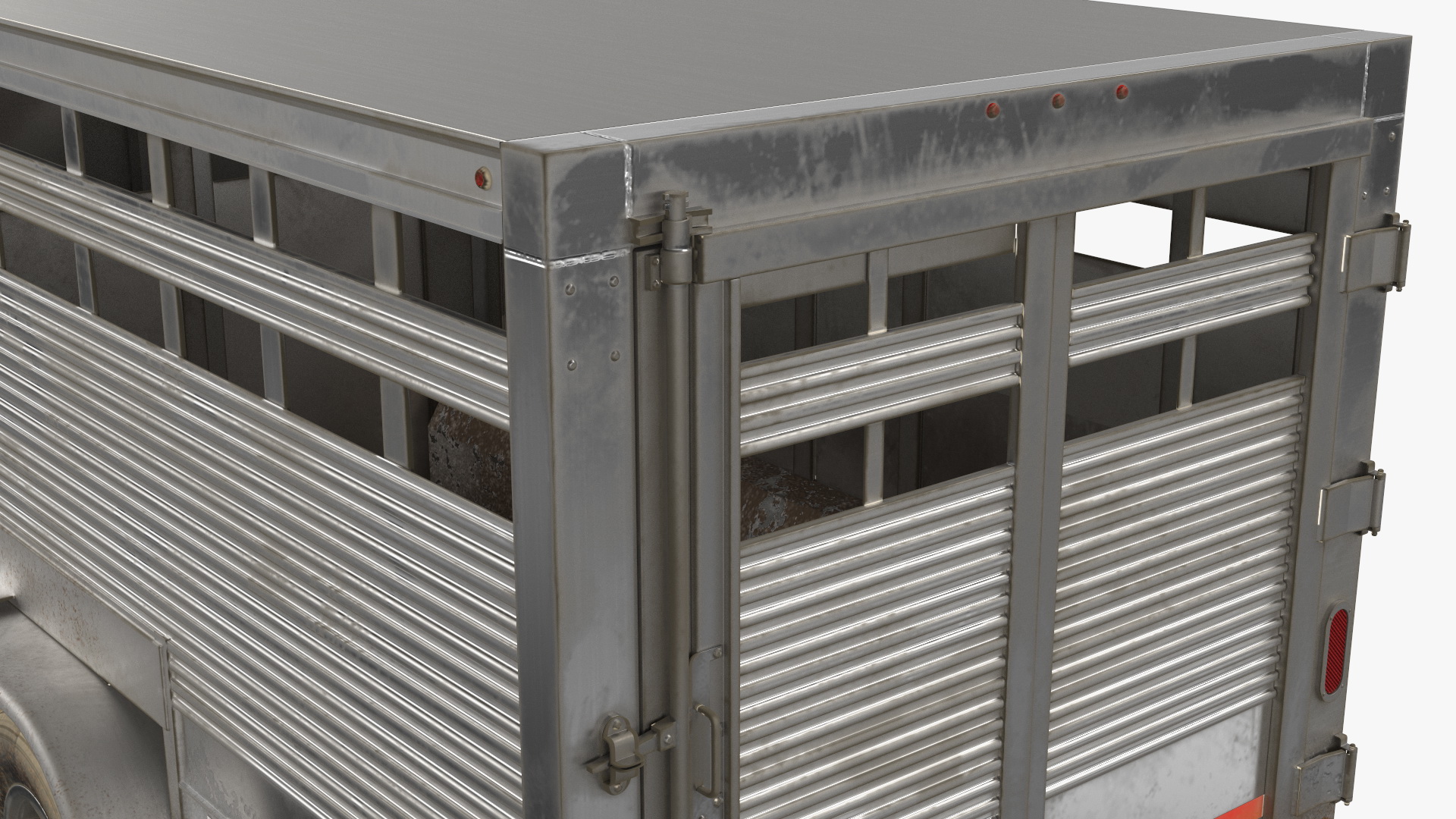 Livestock Transport Trailer Used 3D