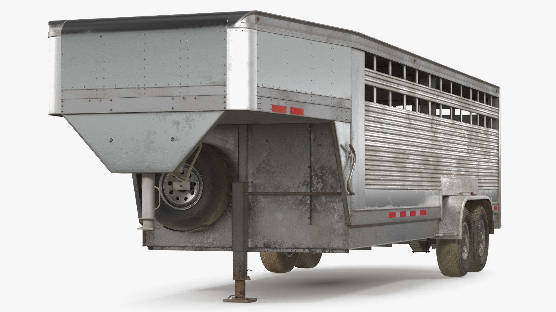 Livestock Transport Trailer Used 3D