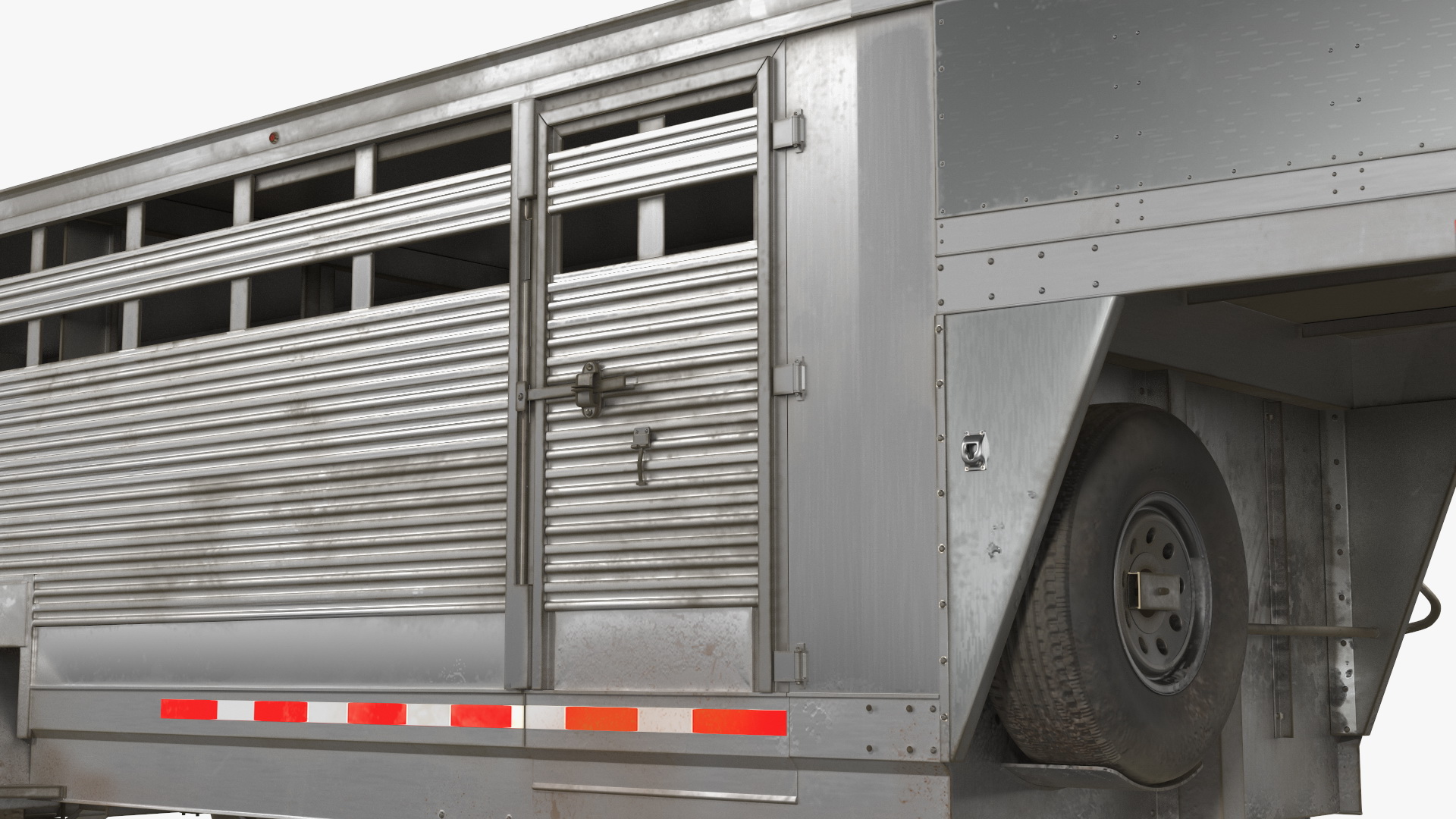 Livestock Transport Trailer Used 3D