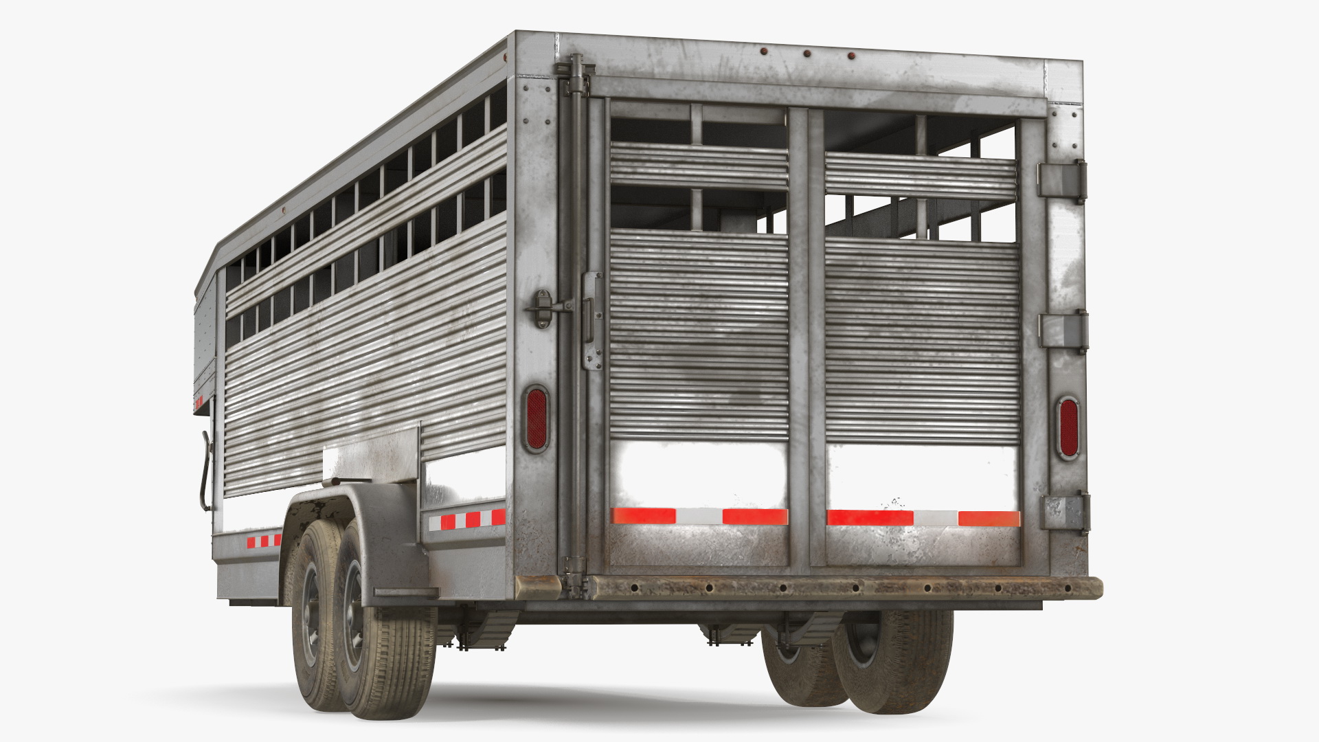 Livestock Transport Trailer Used 3D