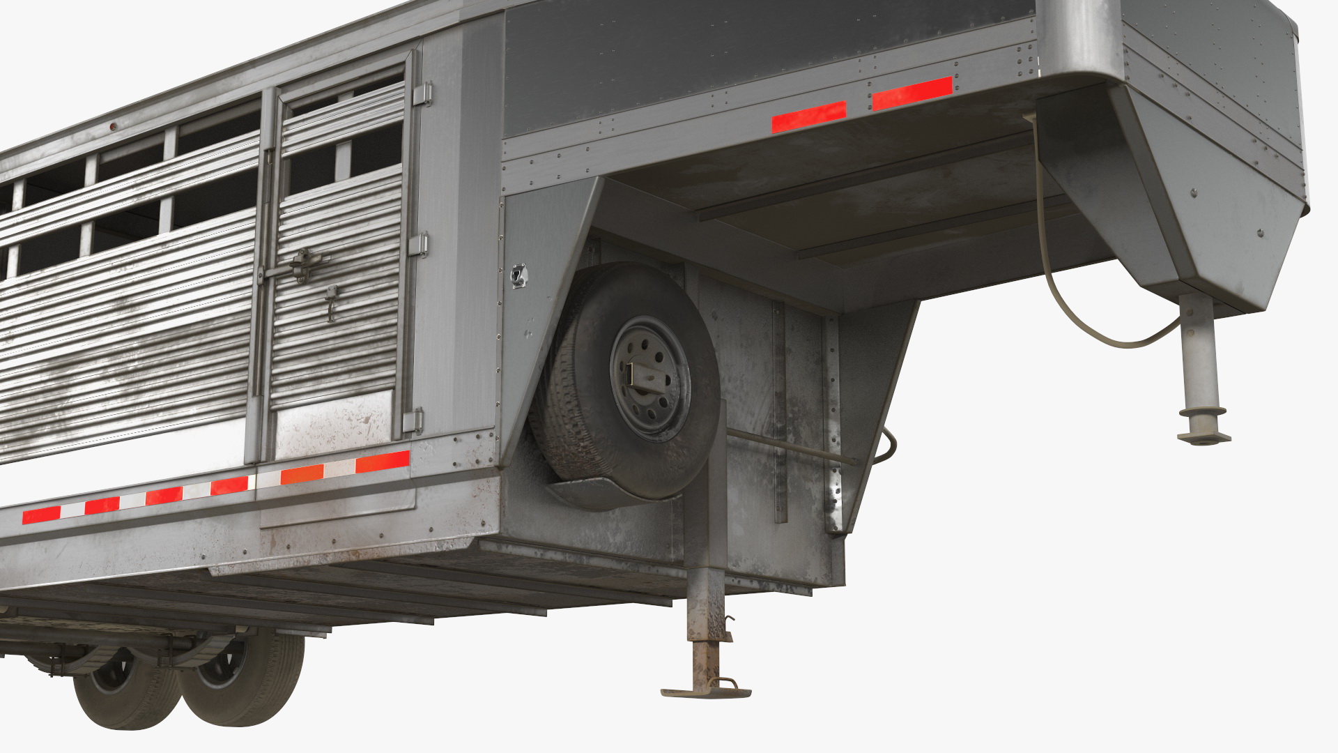 Livestock Transport Trailer Used 3D