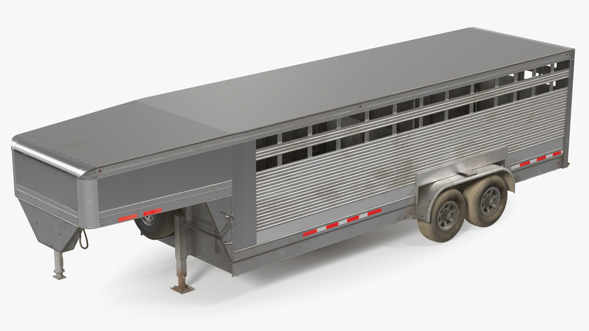 Livestock Transport Trailer Used 3D