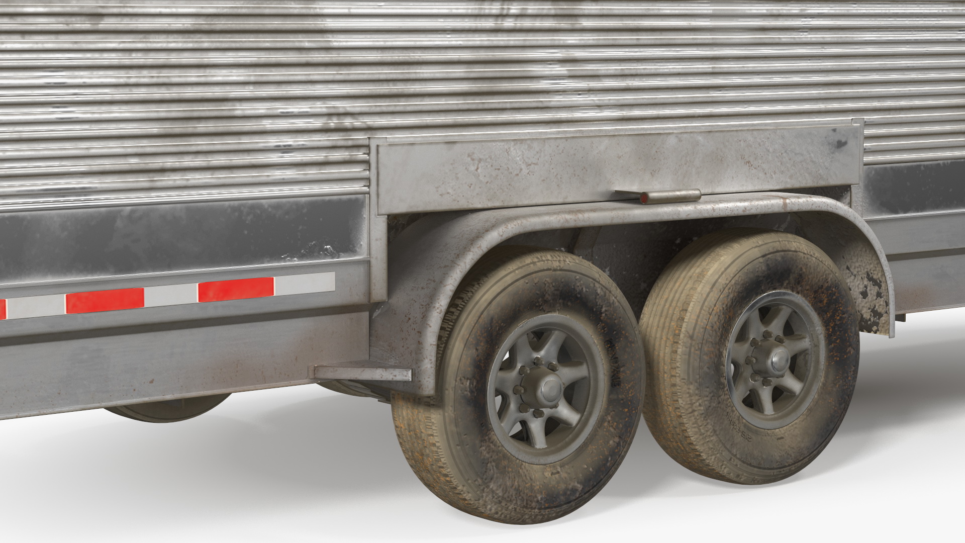 Livestock Transport Trailer Used 3D