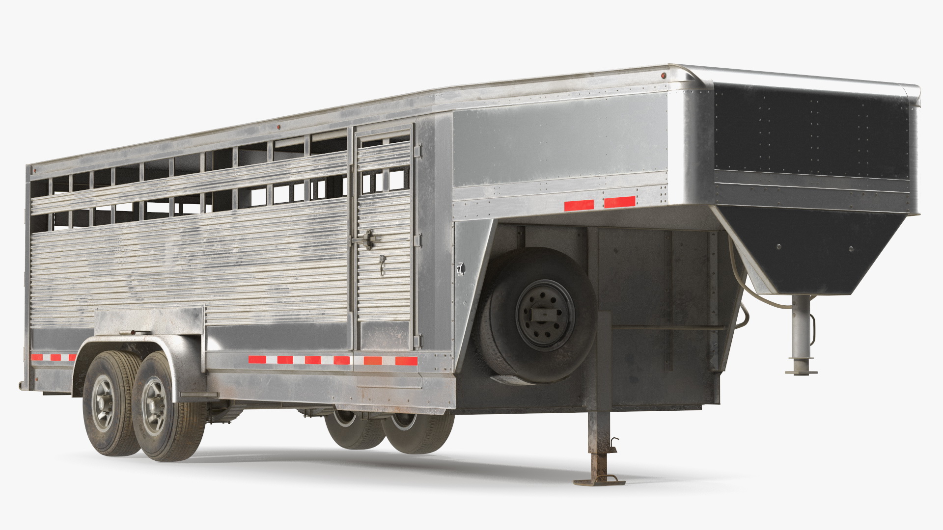 Livestock Transport Trailer Used 3D