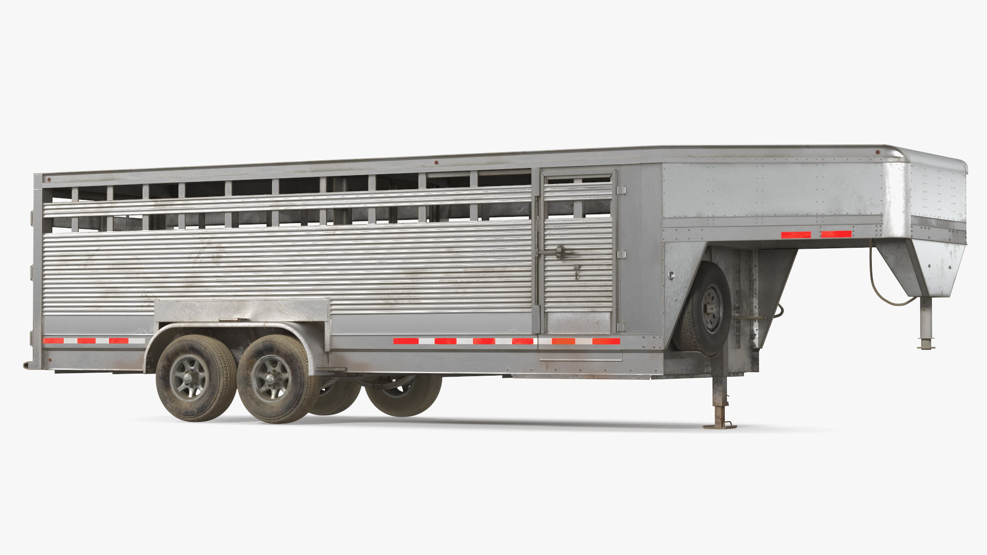 Livestock Transport Trailer Used 3D