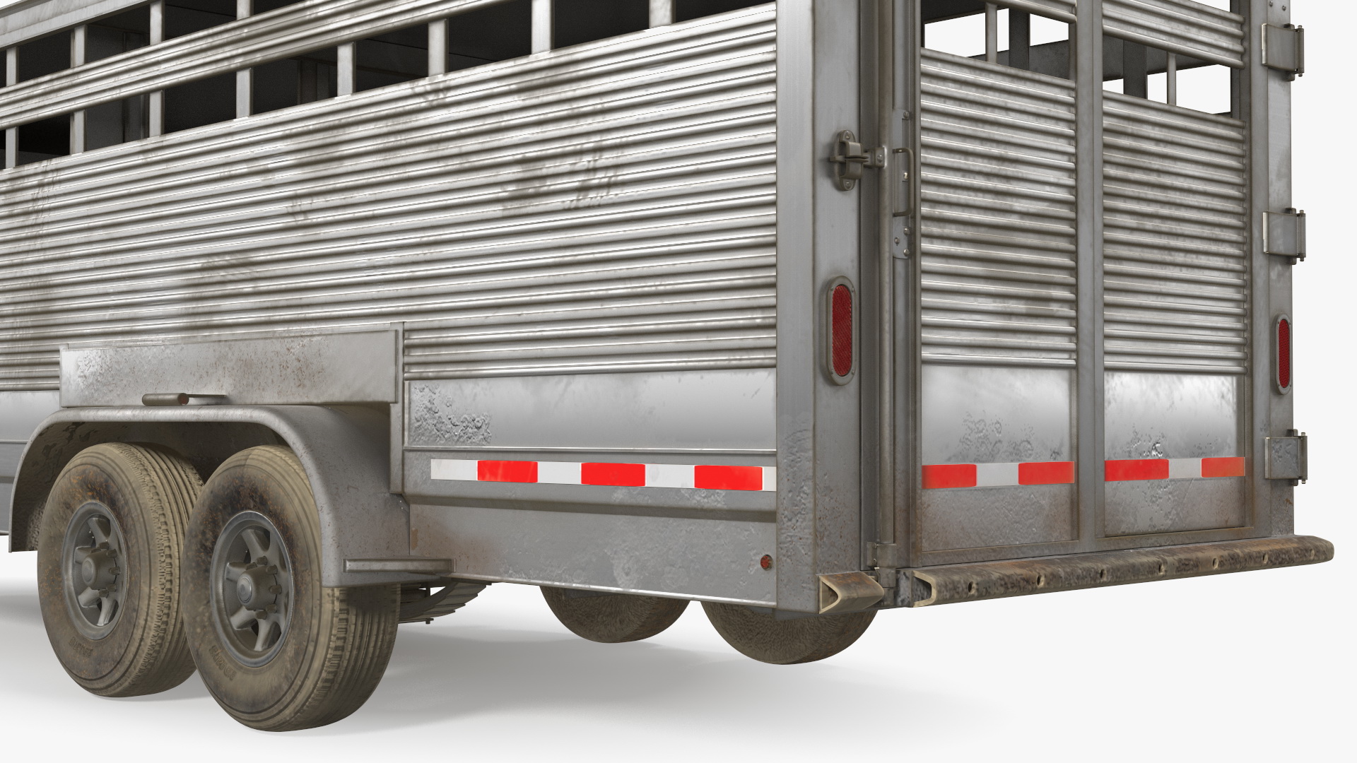 Livestock Transport Trailer Used 3D