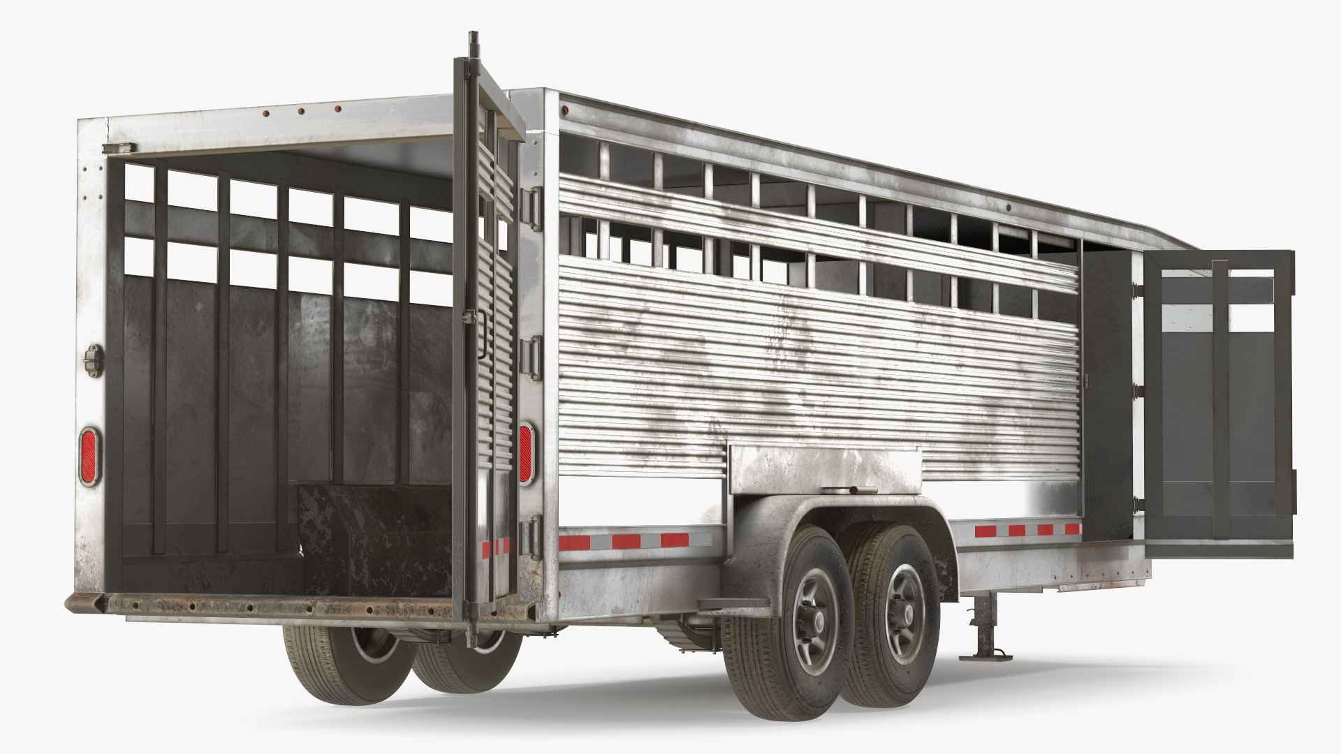 Livestock Transport Trailer Used 3D