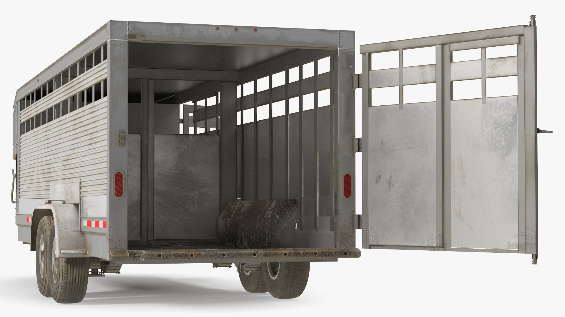Livestock Transport Trailer Used 3D