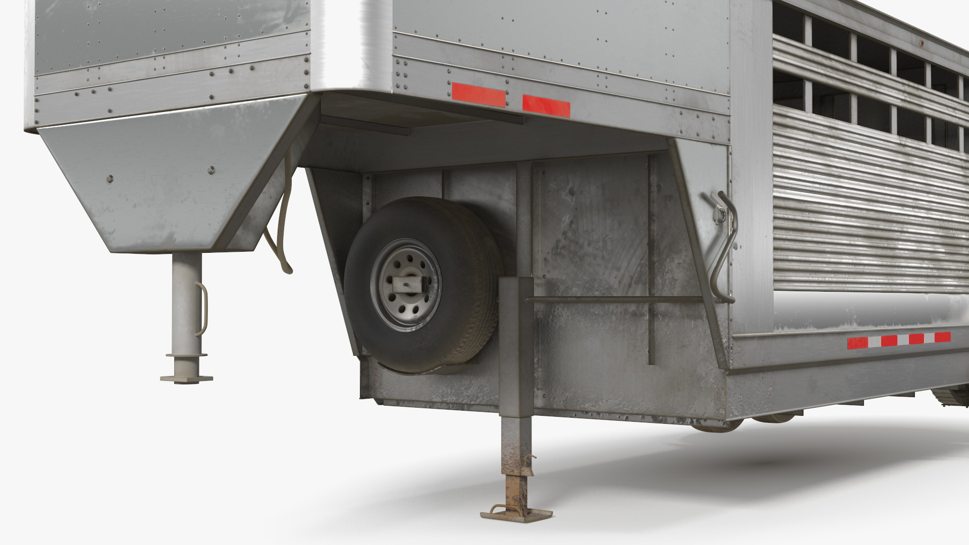 Livestock Transport Trailer Used 3D