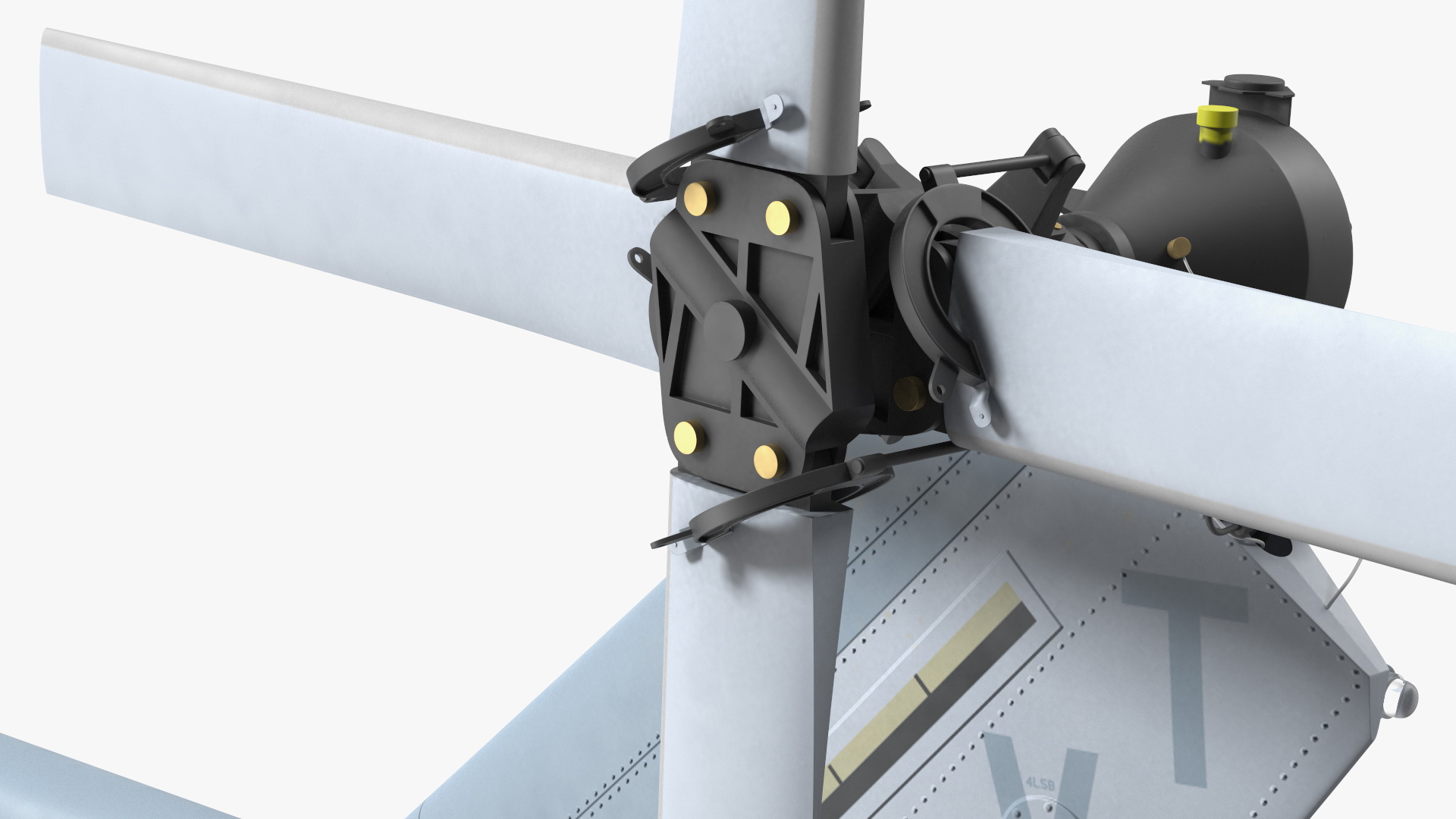 3D Bell UH1Y Venom Helicopter
